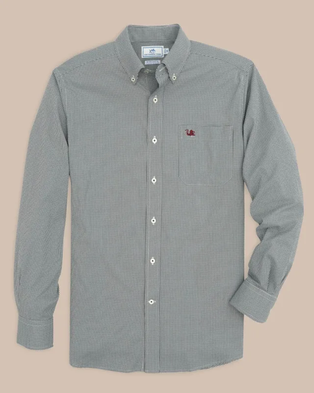 USC Gamecocks Gingham Button Down Shirt sold by Southern Tide