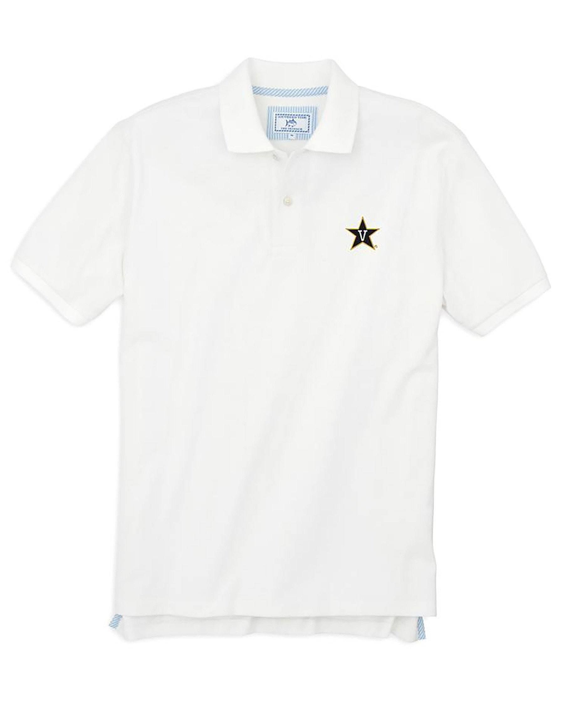 Vanderbilt Pique Polo Shirt sold by Southern Tide