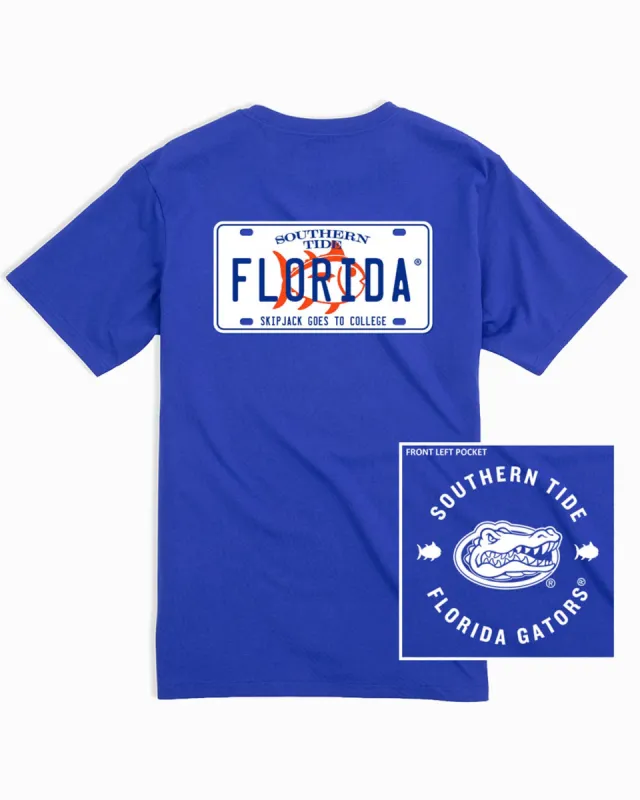Florida Gators License Plate T-Shirt sold by Southern Tide