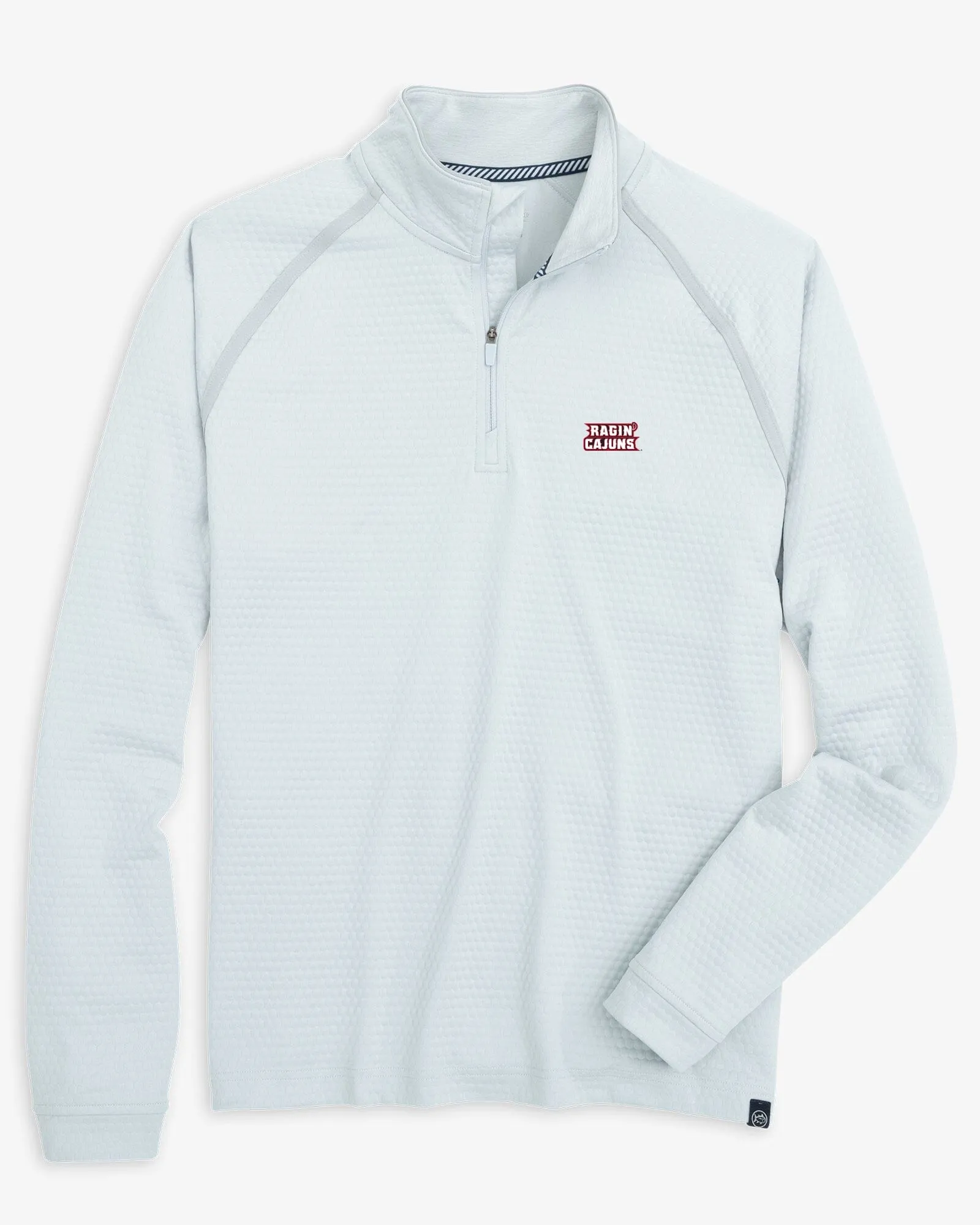 University of Louisiana-Lafayette Scuttle Heather Quarter Zip sold by Southern Tide product image thumbnail 2