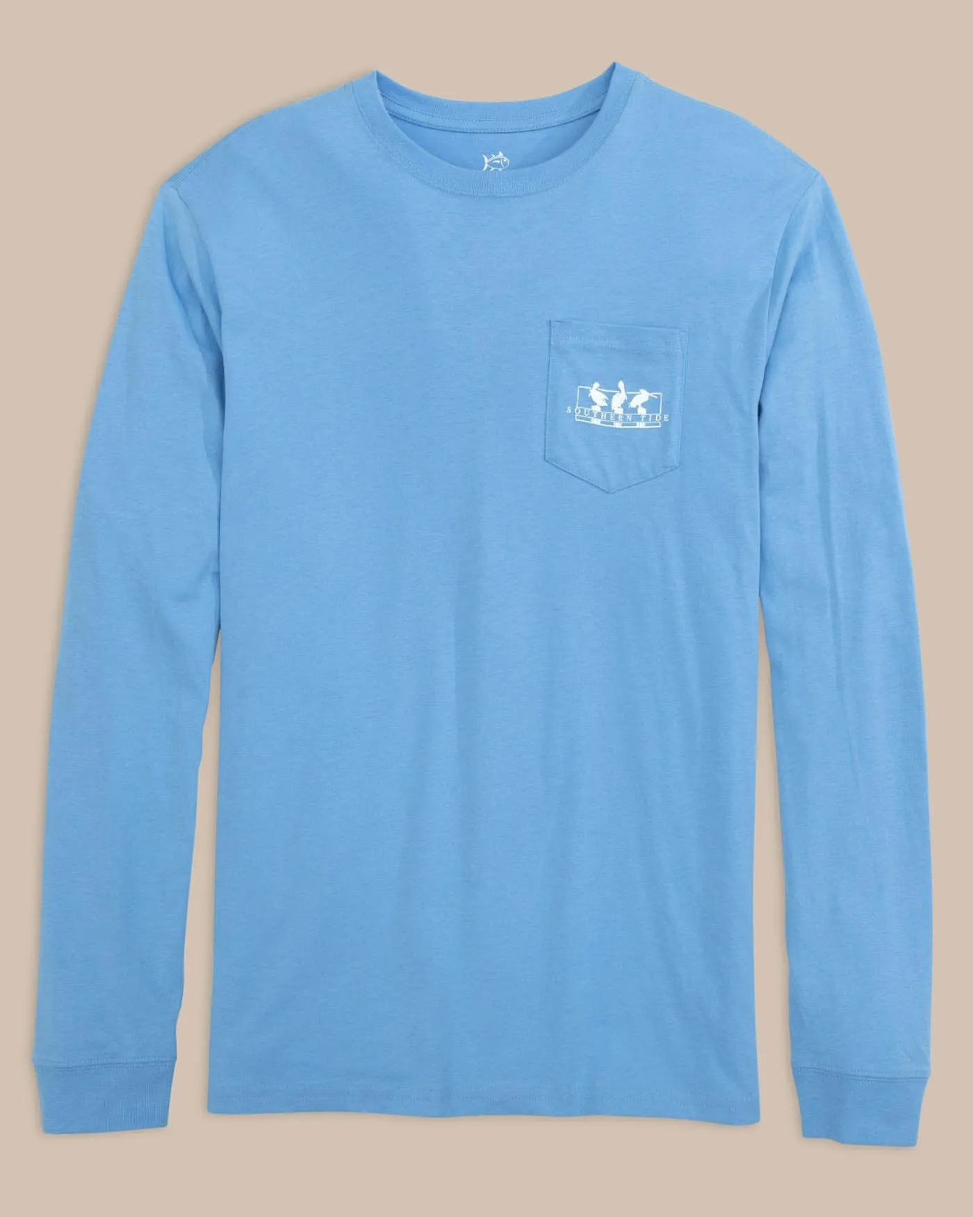 Pelican Sunset Long Sleeve T-Shirt sold by Southern Tide product image thumbnail 4