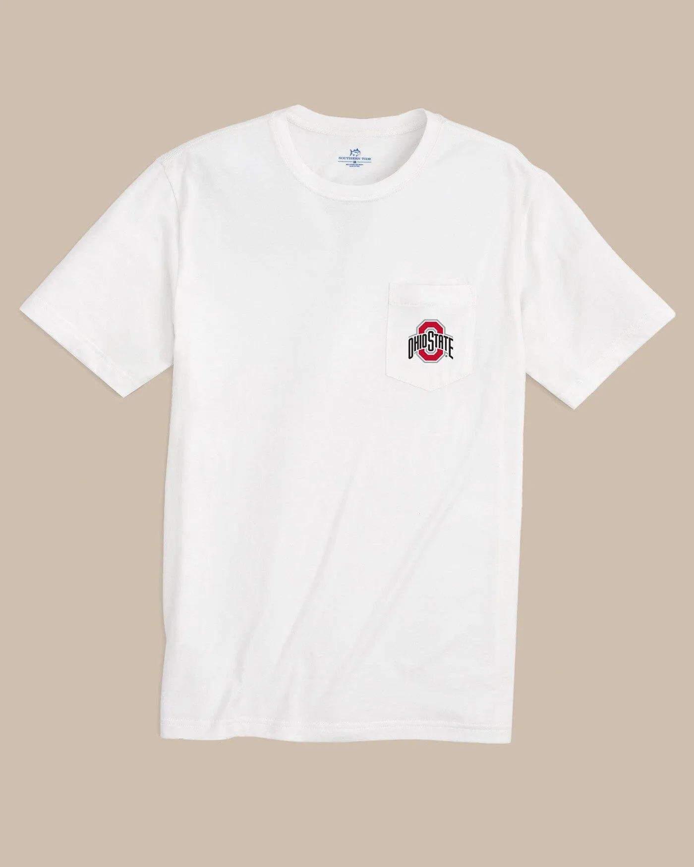 Ohio State Buckeyes Gameday Embroidered Short Sleeve T-Shirt sold by Southern Tide