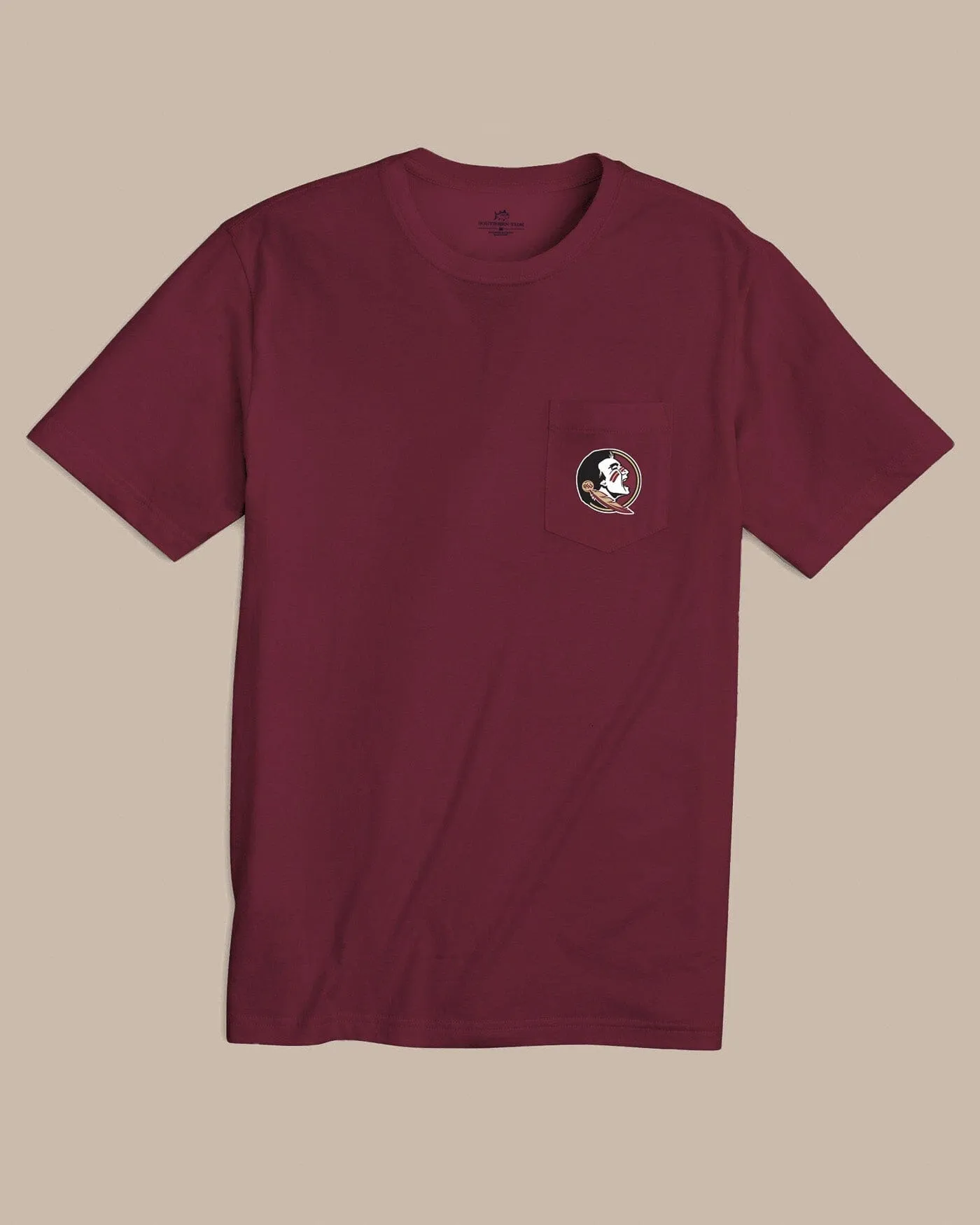 FSU Seminoles Gameday Embroidered Short Sleeve T-Shirt sold by Southern Tide product image thumbnail 2