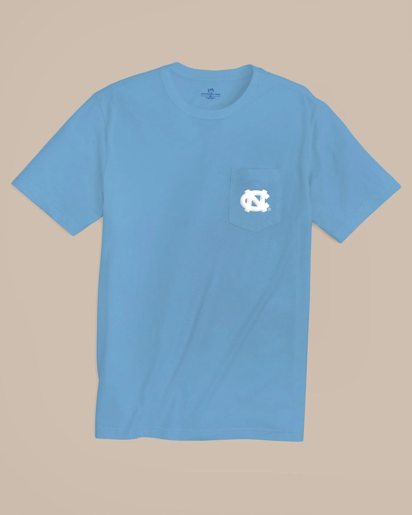 UNC Tar Heels Gameday Embroidered Short Sleeve T-Shirt sold by Southern Tide product image thumbnail 2