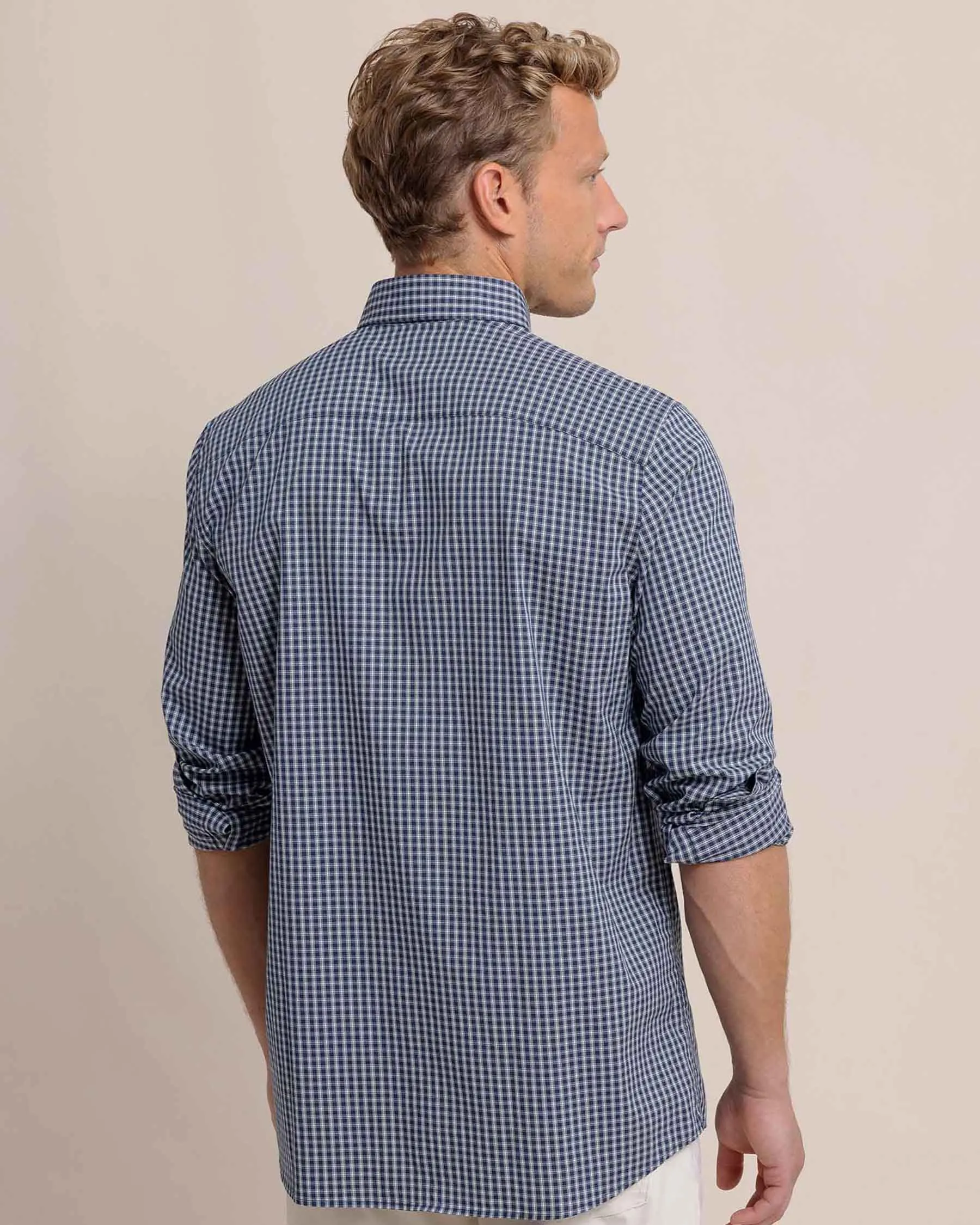 Charleston Pender Plaid Long Sleeve Sport Shirt sold by Southern Tide product image thumbnail 4
