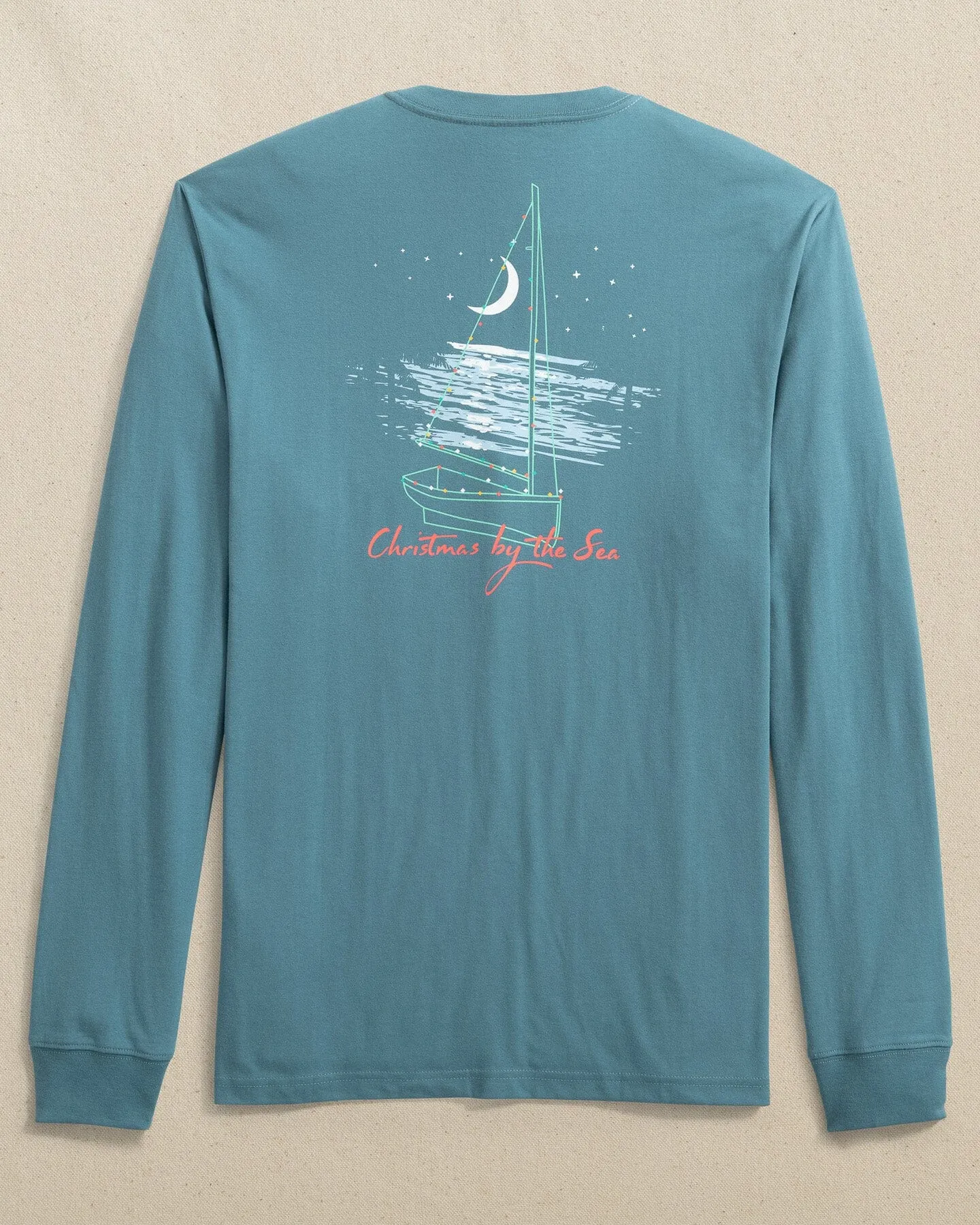 Christmas by the Sea Long Sleeve T-Shirt sold by Southern Tide