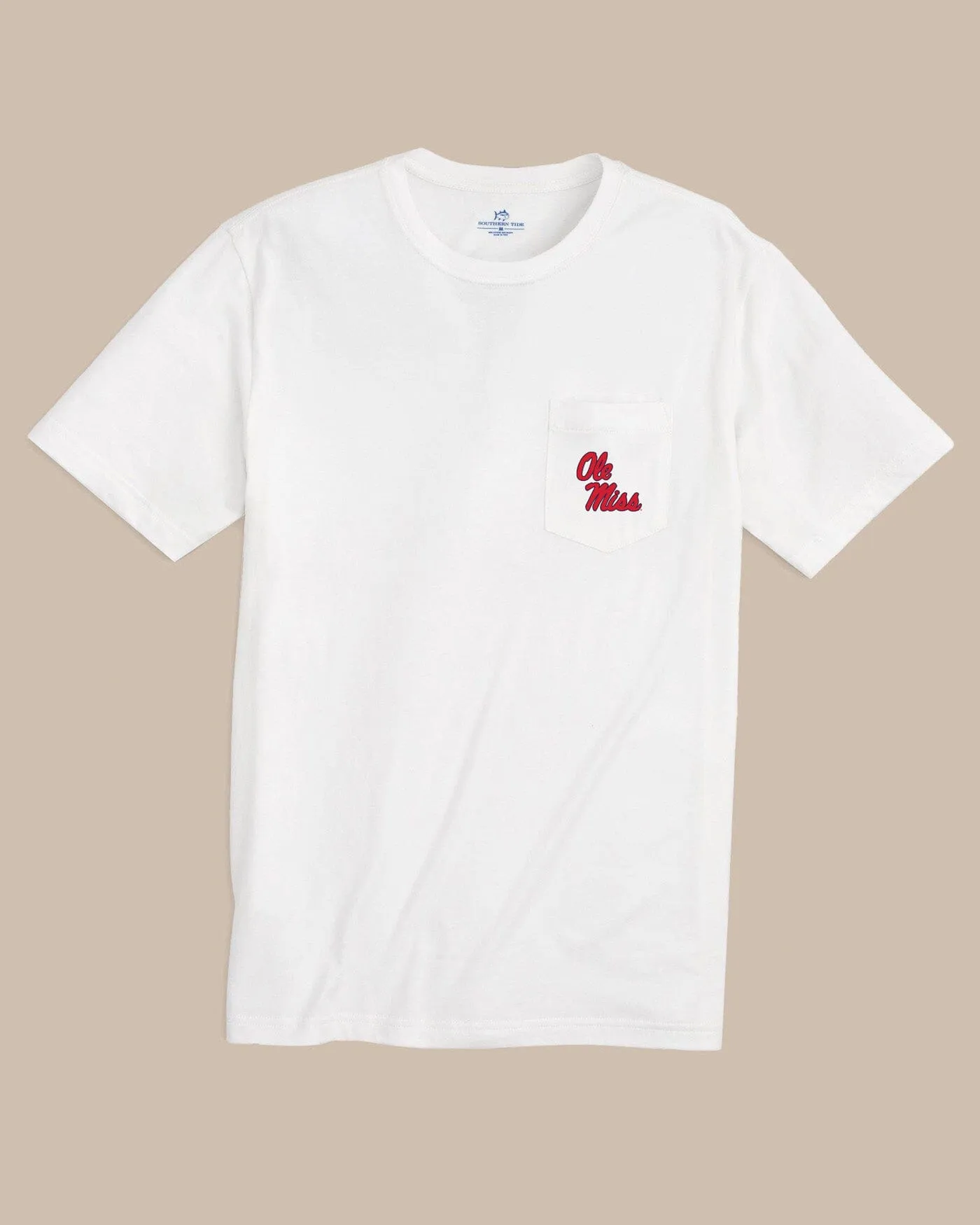 Ole Miss Rebels Gameday Embroidered Short Sleeve T-Shirt sold by Southern Tide