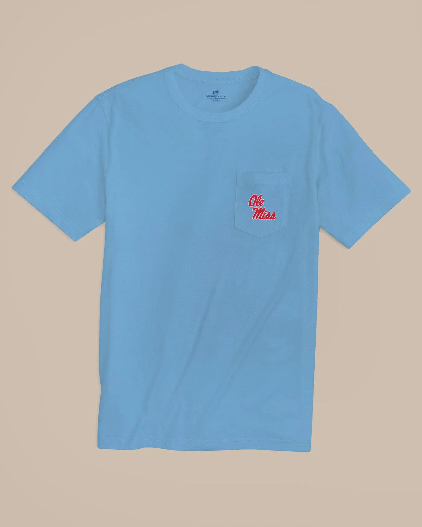 Ole Miss Rebels Gameday Embroidered Short Sleeve T-Shirt sold by Southern Tide product image thumbnail 2