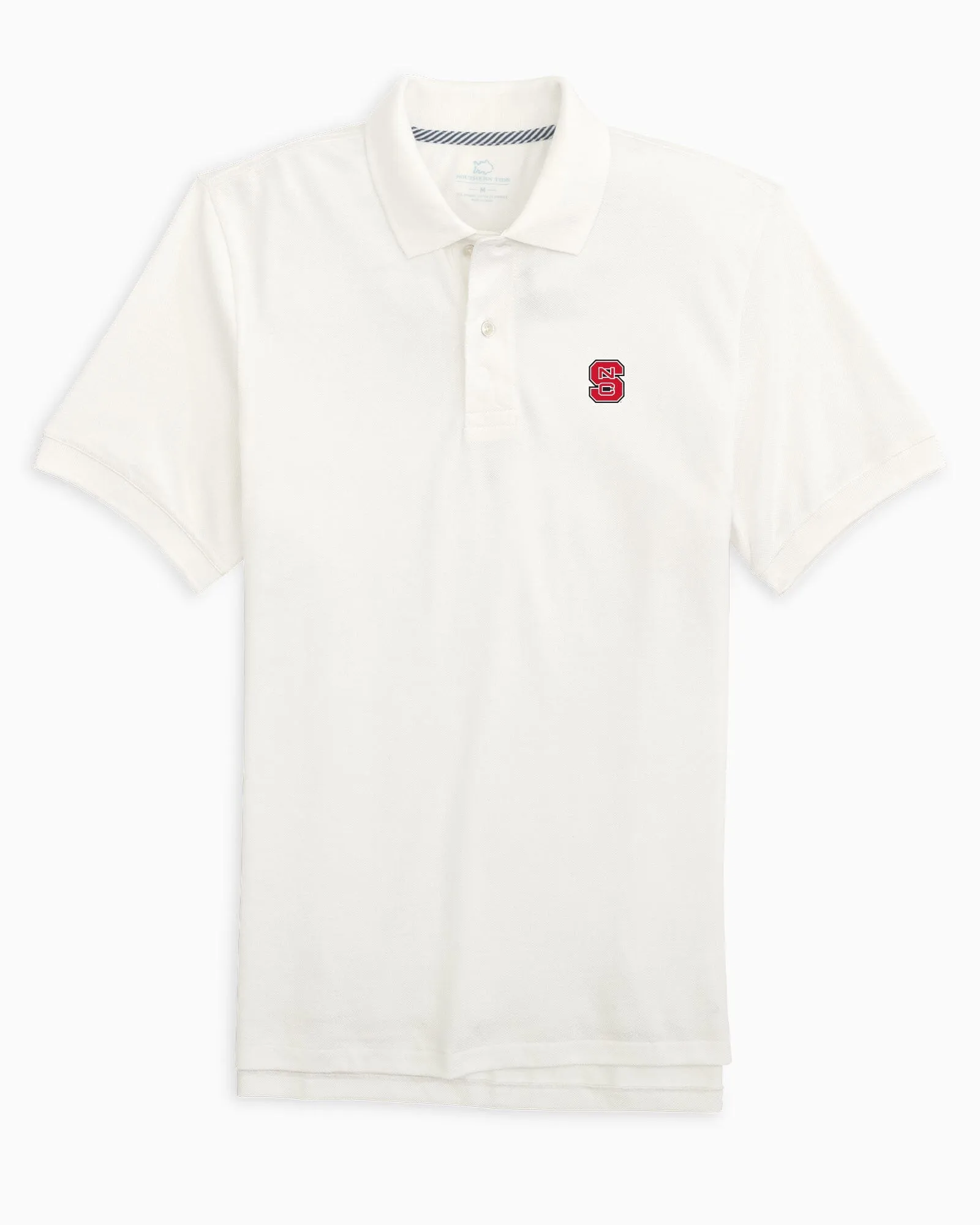 NC State Wolfpack Short Sleeve Skipjack Polo sold by Southern Tide product image thumbnail 3