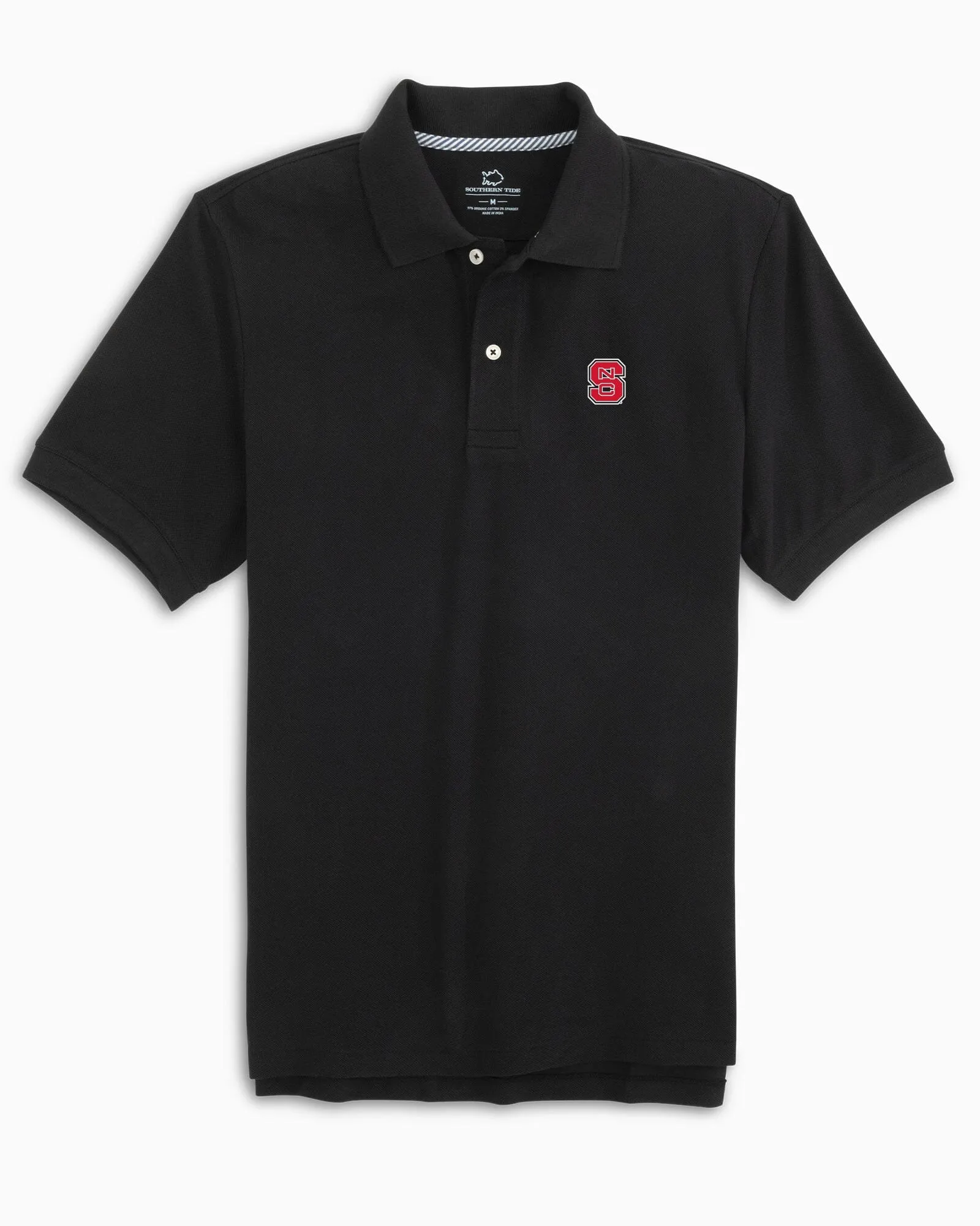 NC State Wolfpack Short Sleeve Skipjack Polo sold by Southern Tide product image thumbnail 2