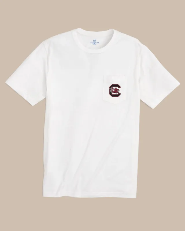 USC Gamecocks Gameday Embroidered Short Sleeve T-Shirt sold by Southern Tide