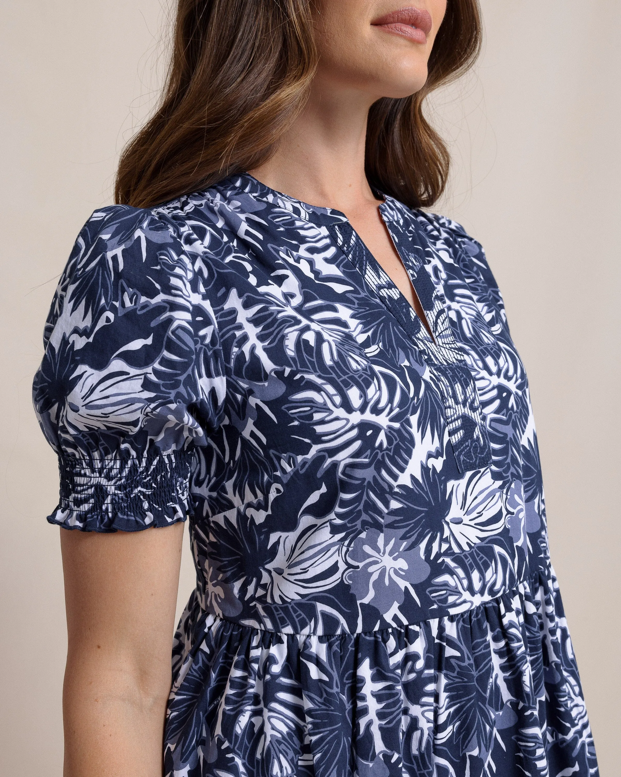 Mina Grand Palms Printed Dress sold by Southern Tide product image thumbnail 2