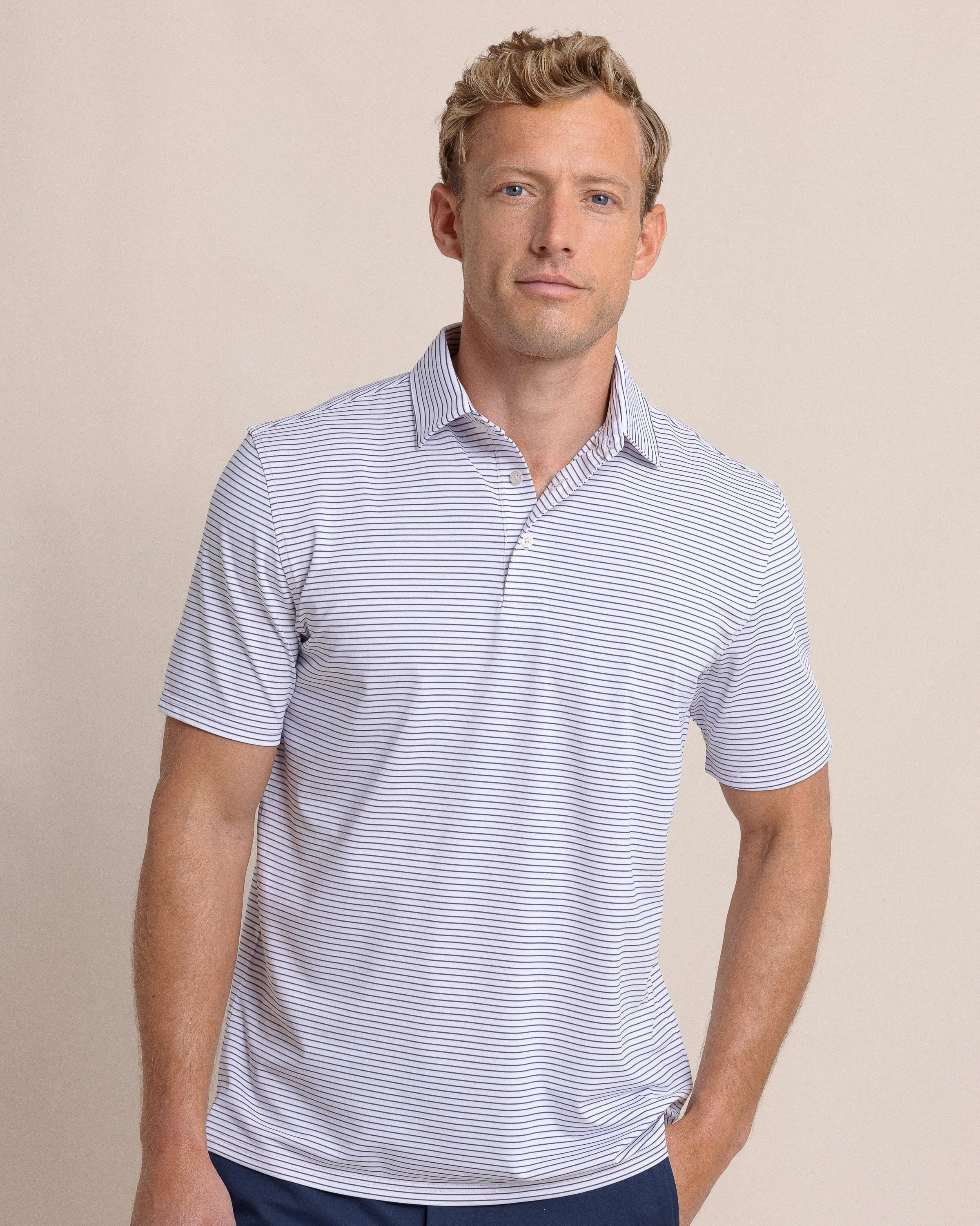 Driver Sunbury Stripe Polo sold by Southern Tide product image thumbnail 5