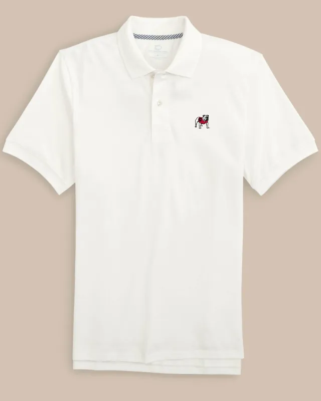 Georgia Bulldogs Skipjack Polo Shirt sold by Southern Tide