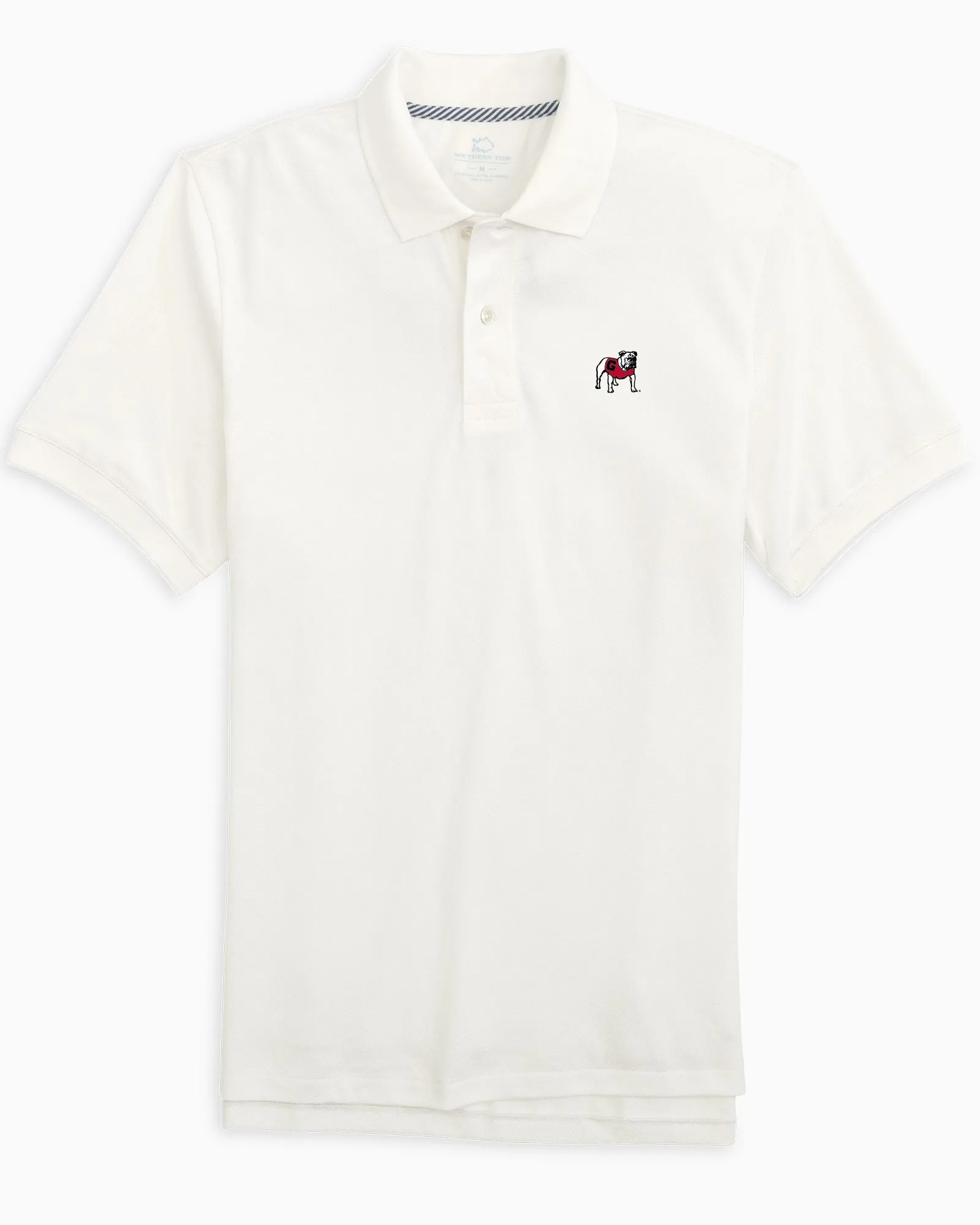 Georgia Bulldogs Skipjack Polo Shirt sold by Southern Tide product image thumbnail 5