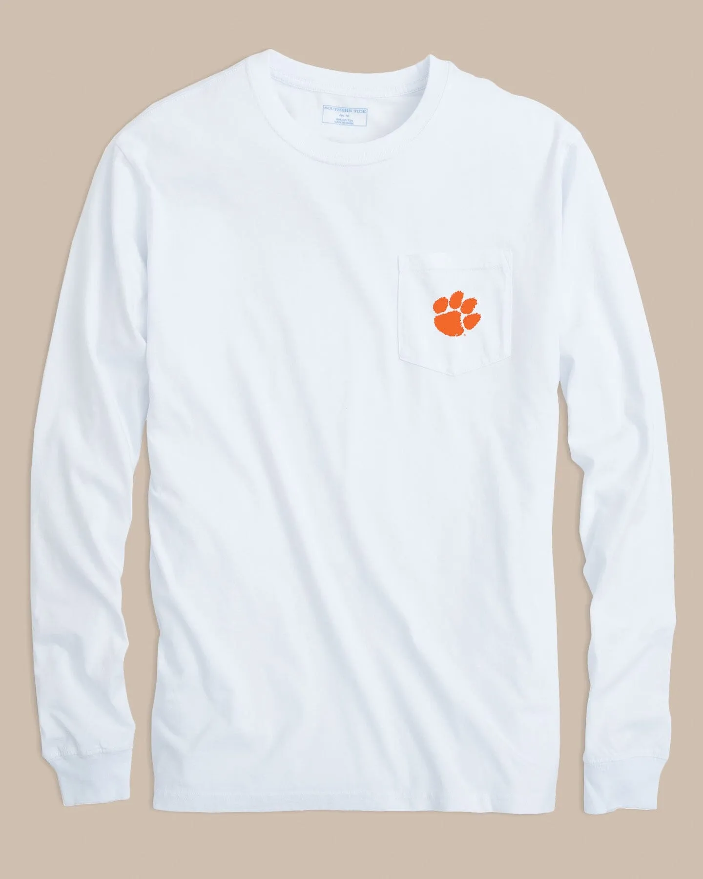 Clemson Tigers Gameday Embroidered Long Sleeve T-Shirt sold by Southern Tide