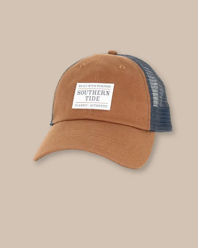 Classic Authentic Waxed Trucker Hat sold by Southern Tide