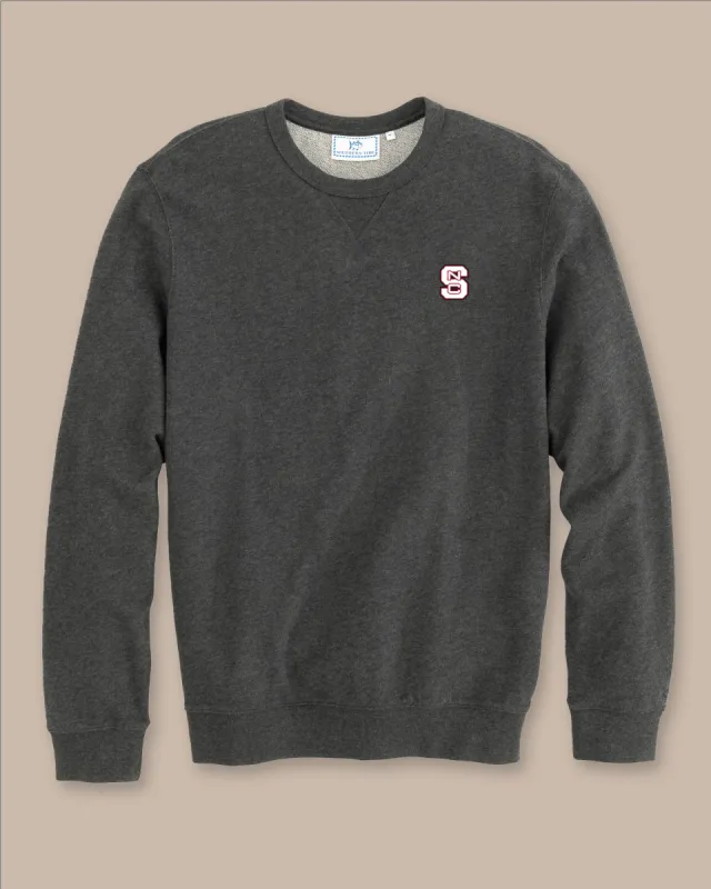 NC State Upper Deck Pullover Sweatshirt sold by Southern Tide