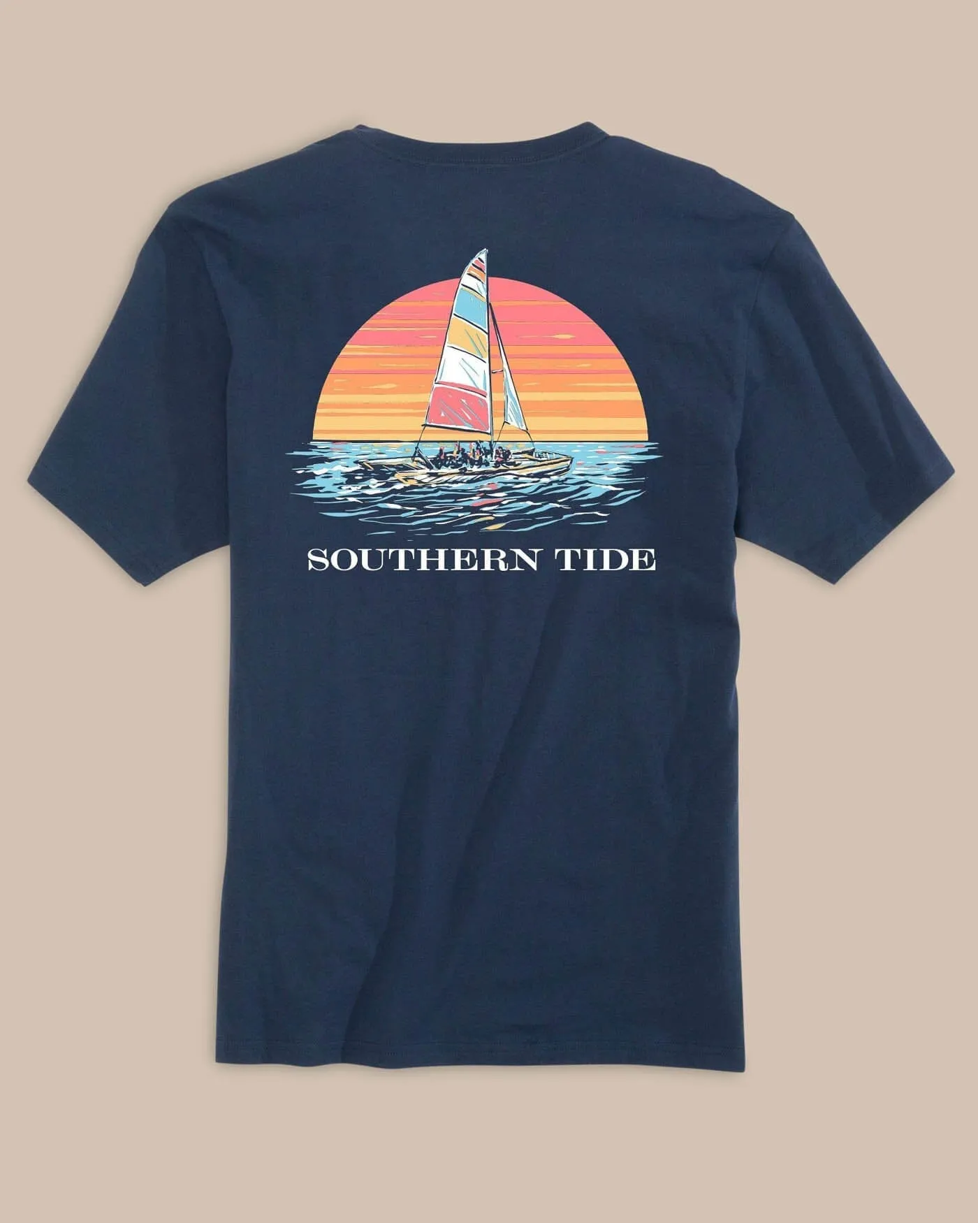 Sunset Silhouette Tee - GWP sold by Southern Tide