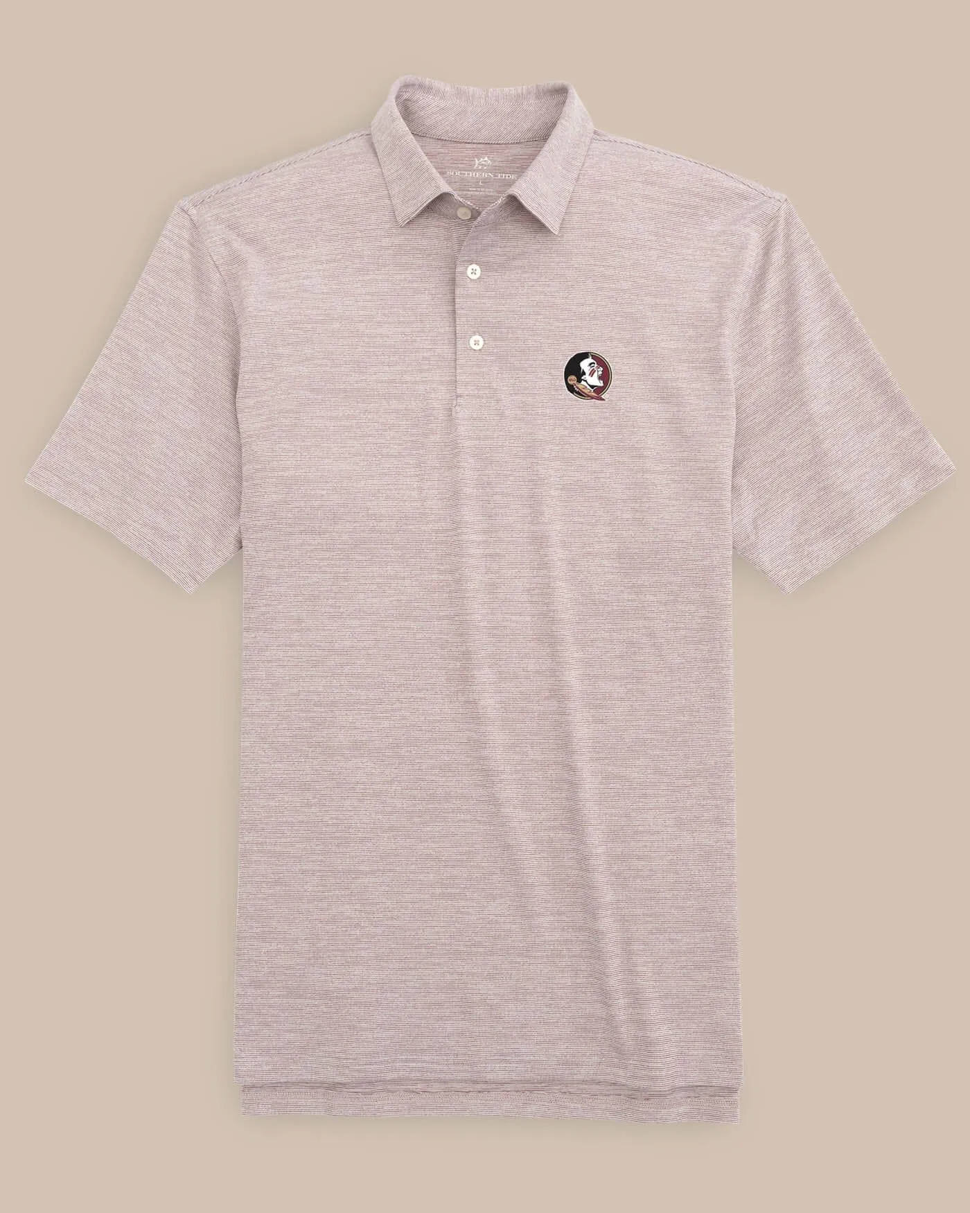 FSU Seminoles Driver Spacedye Polo Shirt sold by Southern Tide product image thumbnail 3