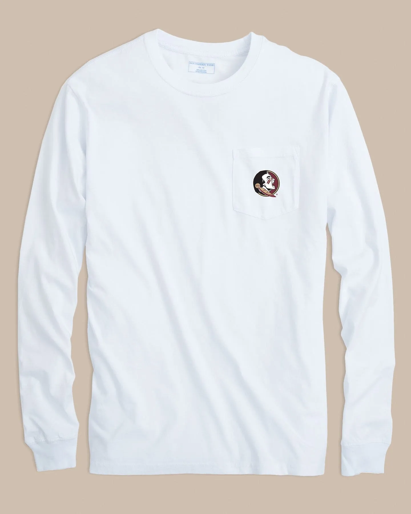 FSU Seminoles Gameday Embroidered Long Sleeve T-Shirt sold by Southern Tide product image thumbnail 4