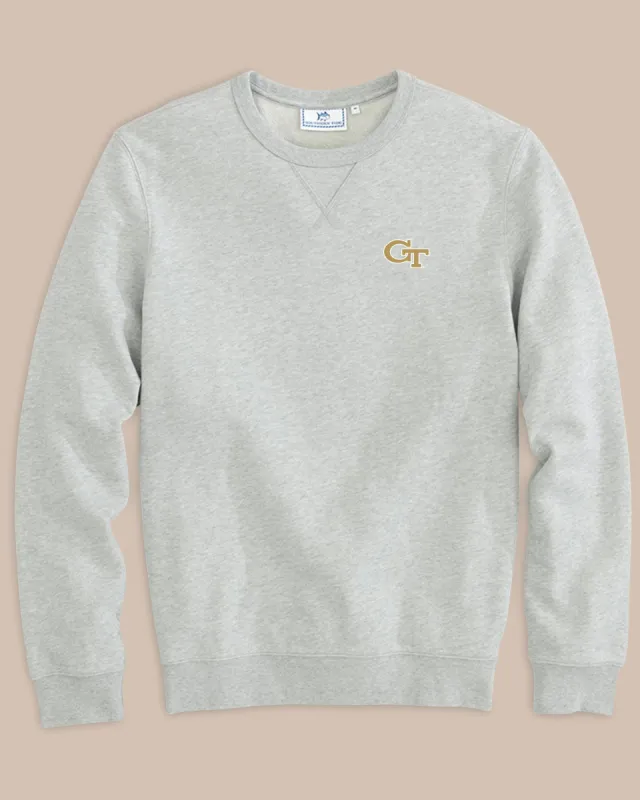 Georgia Tech Upper Deck Pullover Sweatshirt sold by Southern Tide