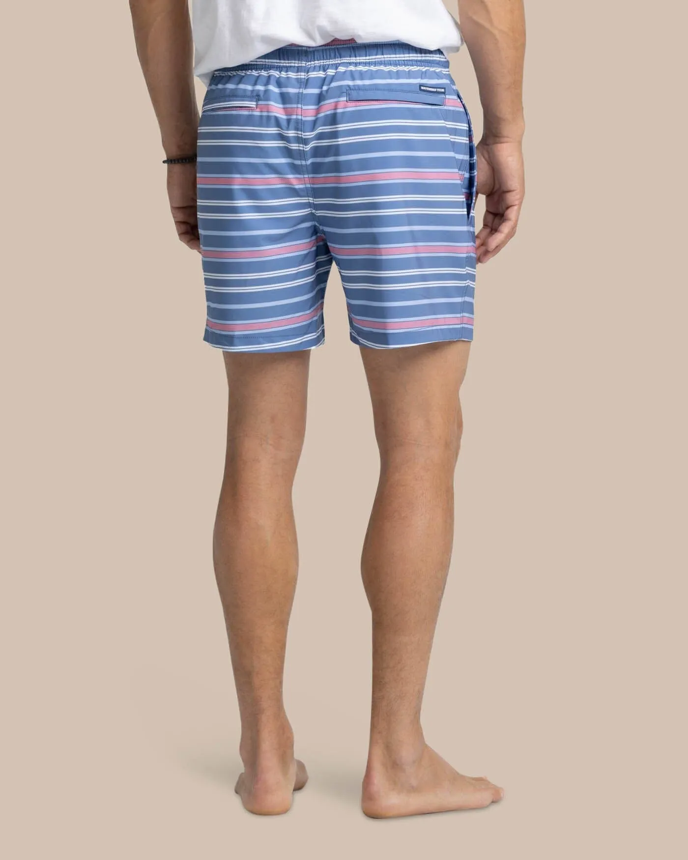 Breton Stripe Swim Trunk sold by Southern Tide product image thumbnail 4
