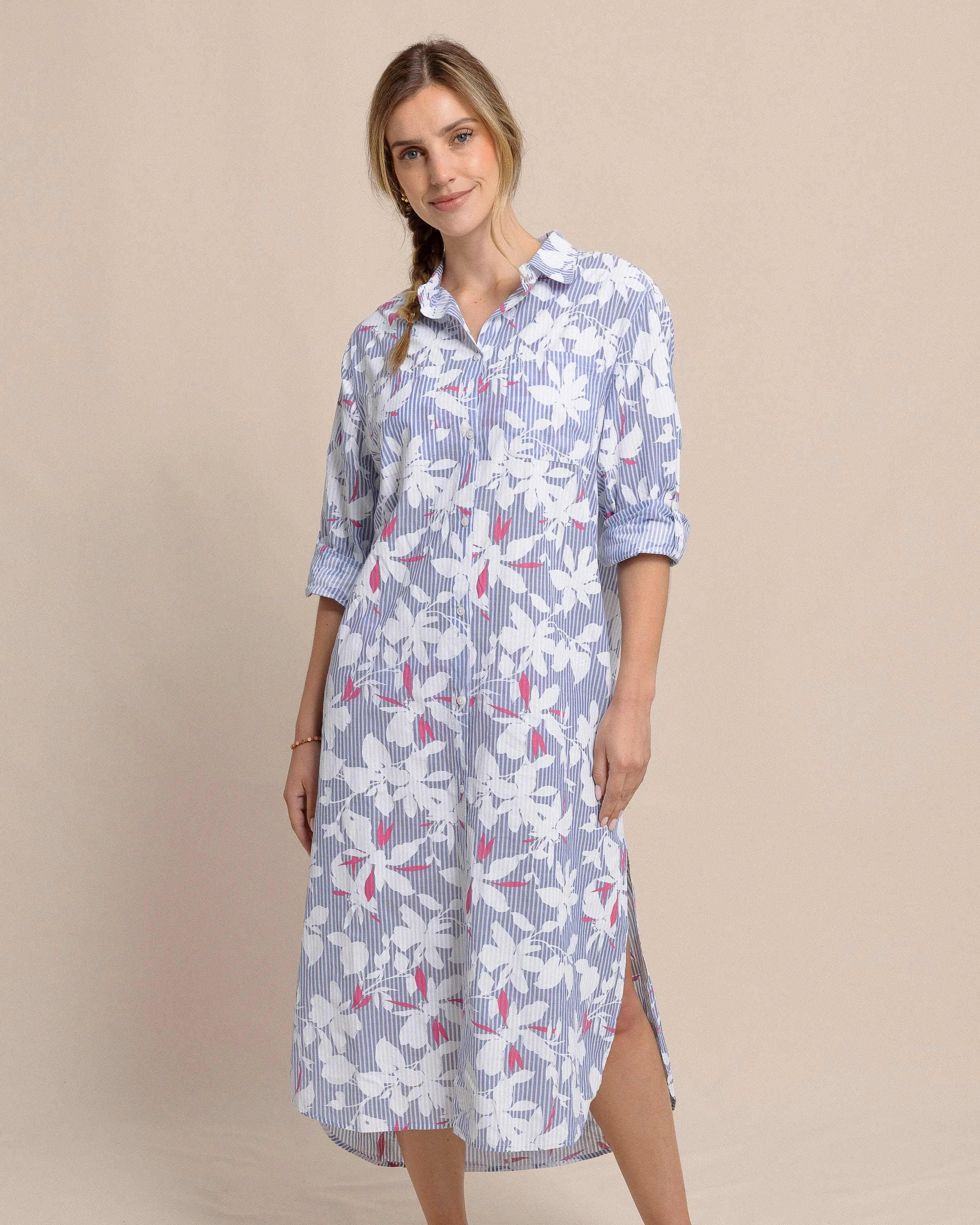 Polly Blossom Bay Cover-Up sold by Southern Tide