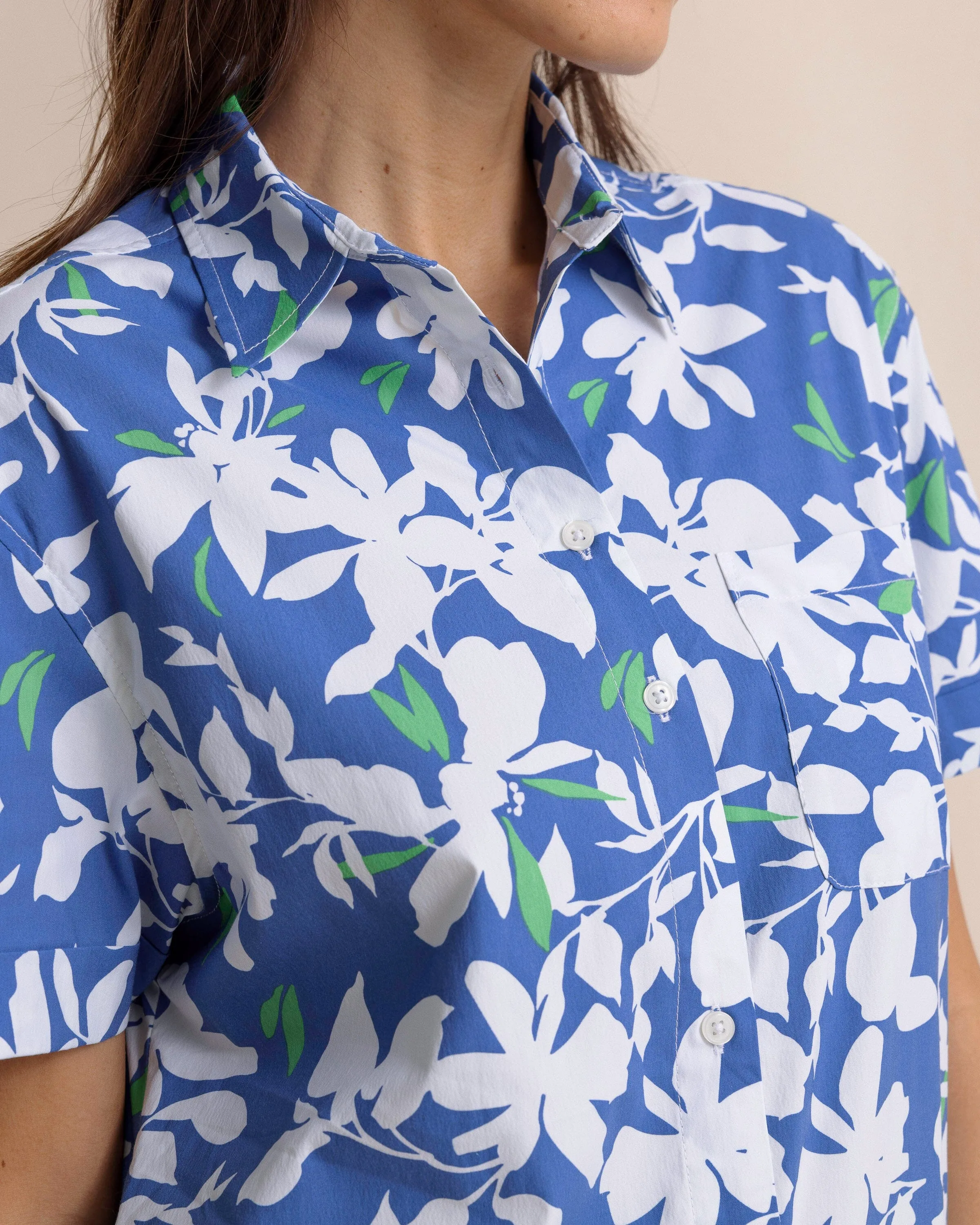 Cam brrr°® Blossom Bay Printed Dress sold by Southern Tide product image thumbnail 3