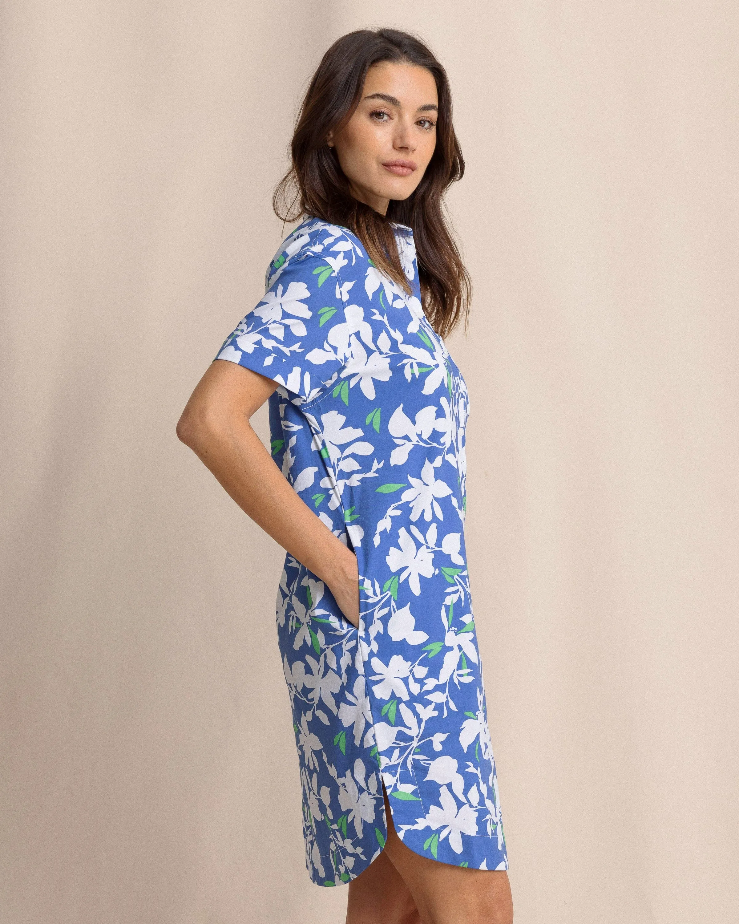 Cam brrr°® Blossom Bay Printed Dress sold by Southern Tide product image thumbnail 4