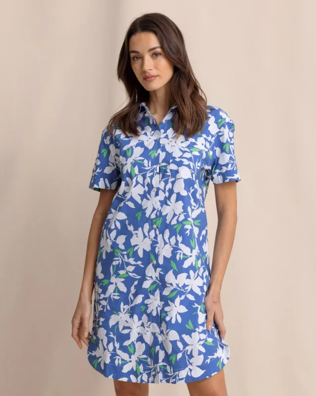 Cam brrr°® Blossom Bay Printed Dress sold by Southern Tide