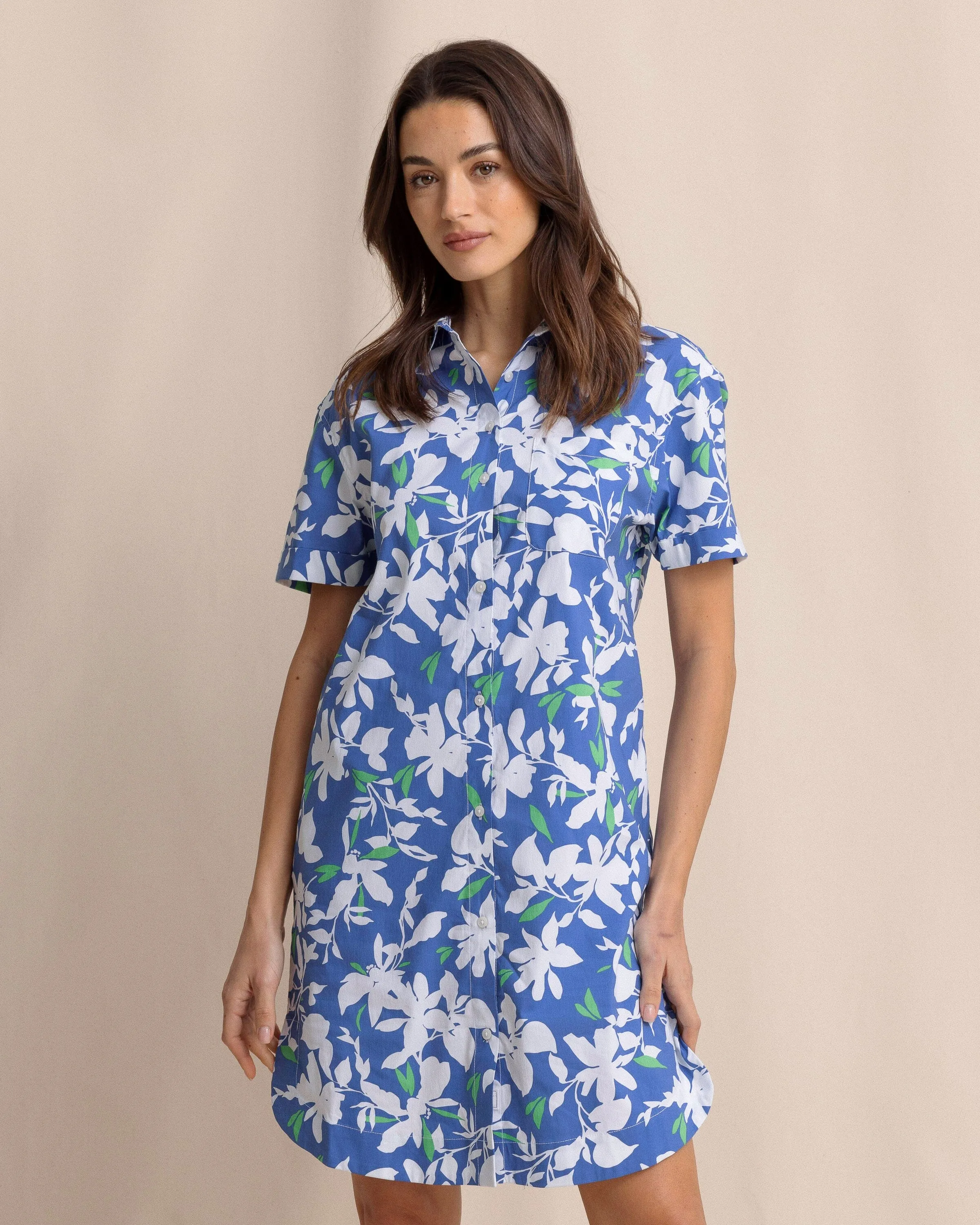 Cam brrr°® Blossom Bay Printed Dress sold by Southern Tide