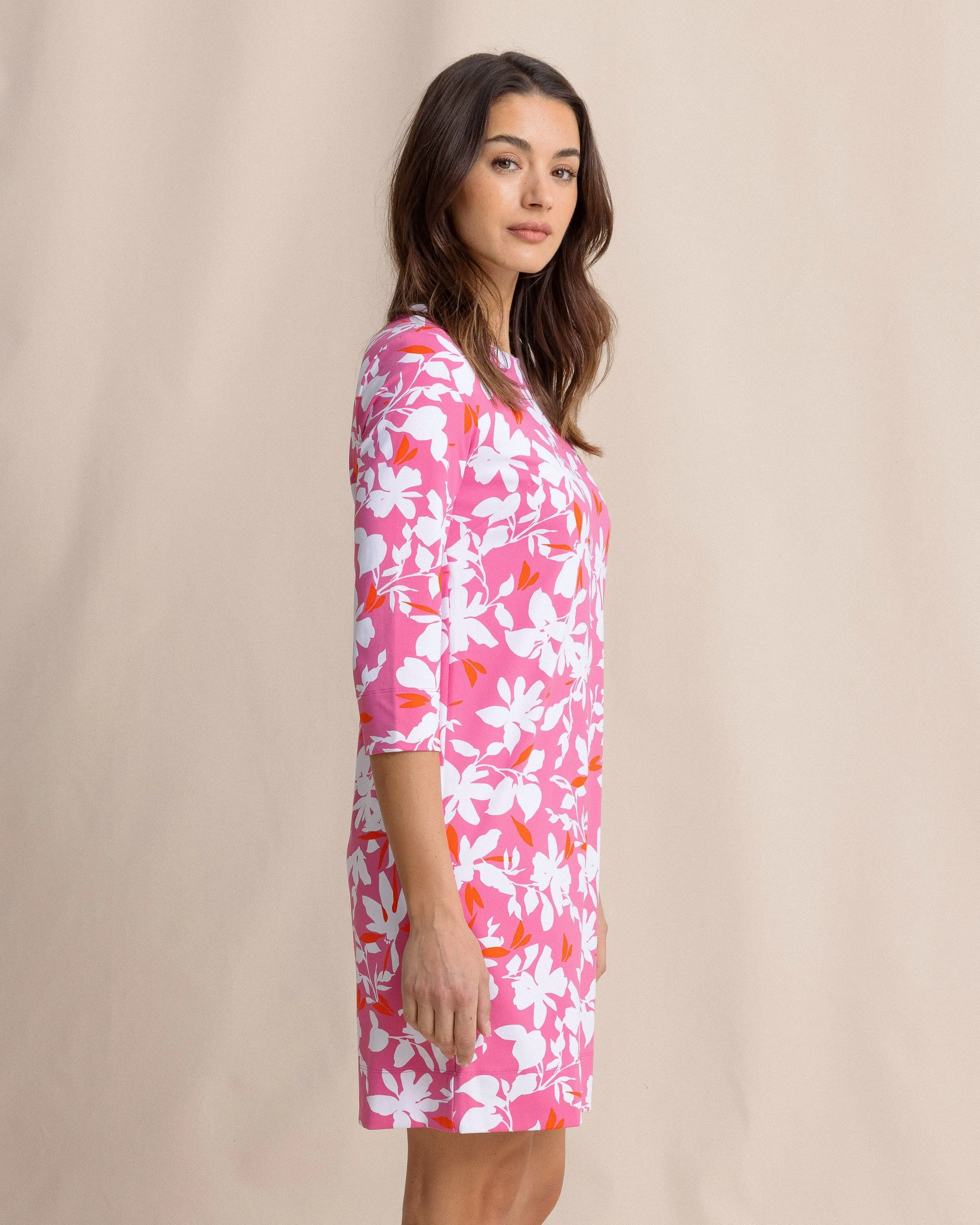 Leira Blossom Bay Printed Dress sold by Southern Tide product image thumbnail 5