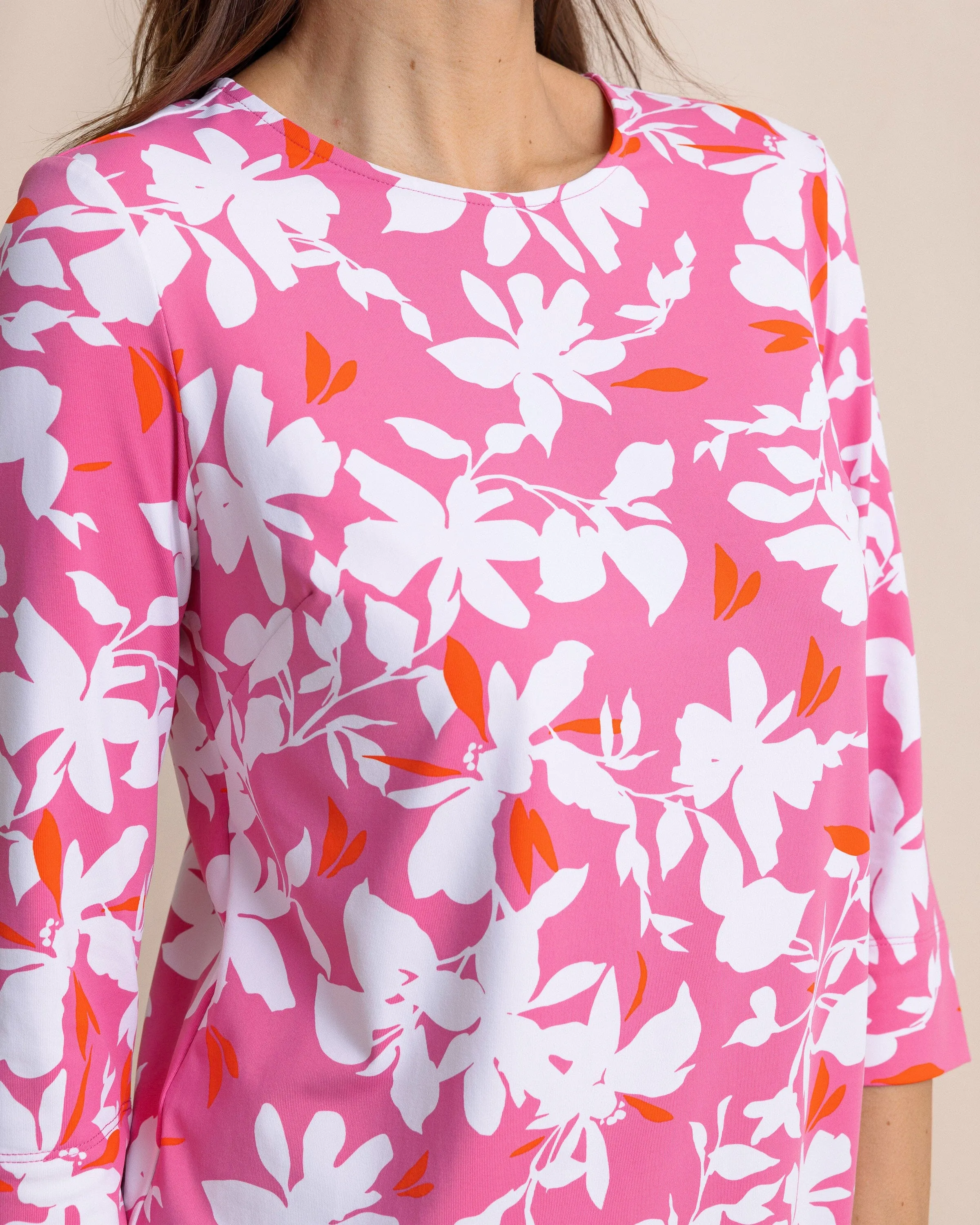 Leira Blossom Bay Printed Dress sold by Southern Tide product image thumbnail 4
