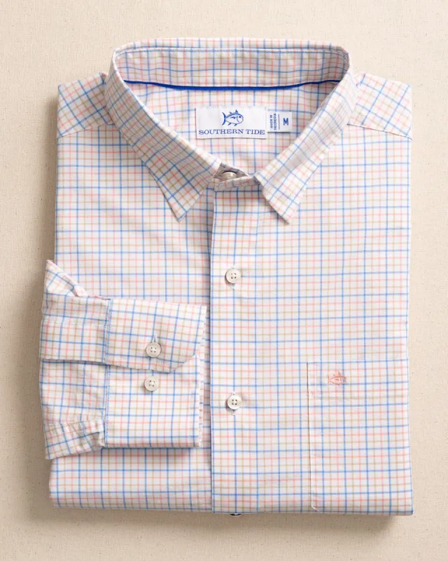 Charleston Broughton Plaid Sport Shirt sold by Southern Tide