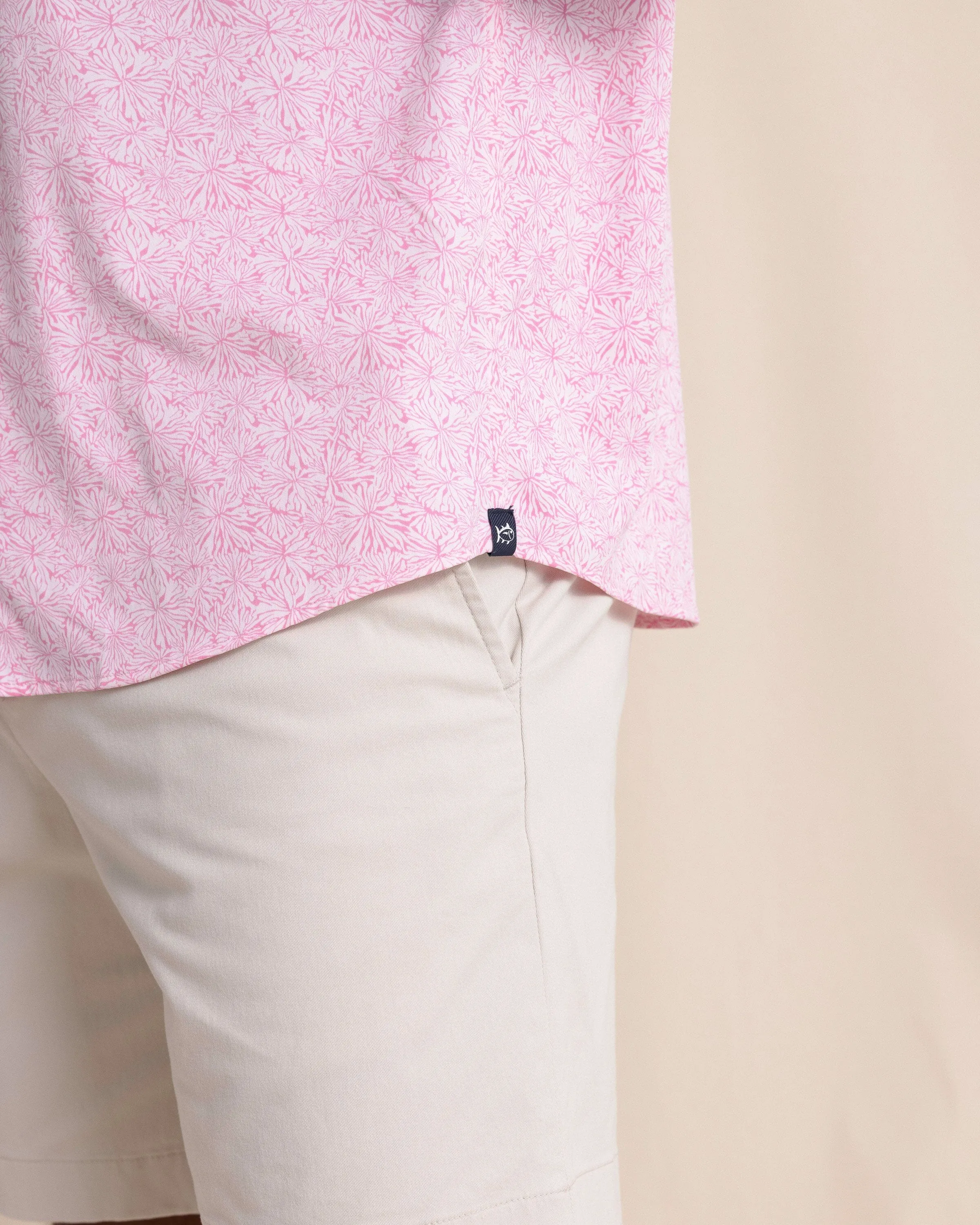 Bloomz Intercoastal Short Sleeve Sport Shirt sold by Southern Tide product image thumbnail 5