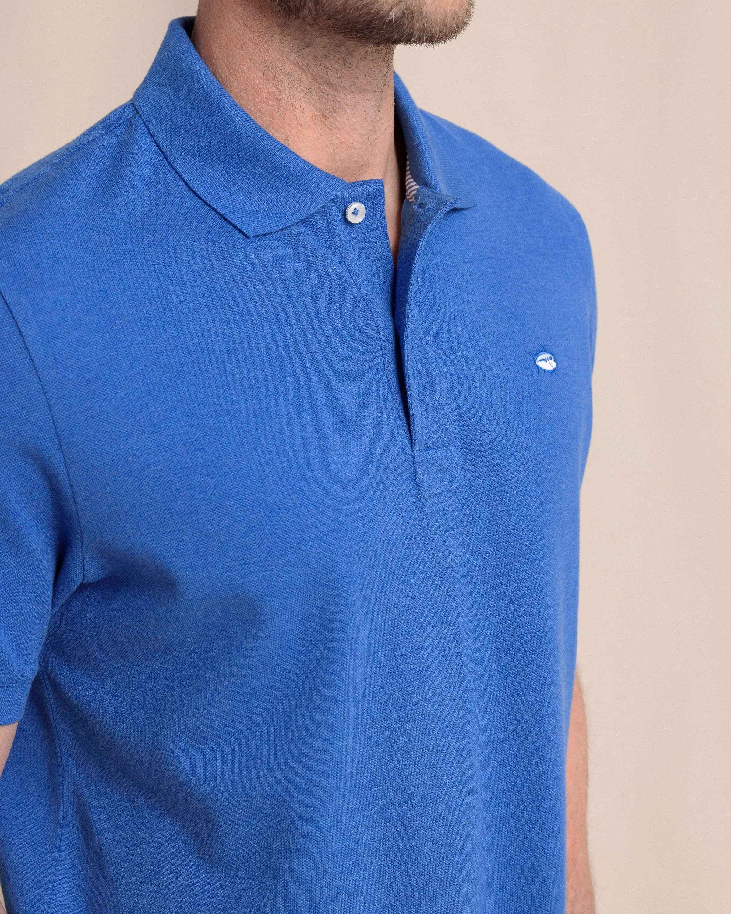 Heather Skipjack Polo sold by Southern Tide product image thumbnail 3