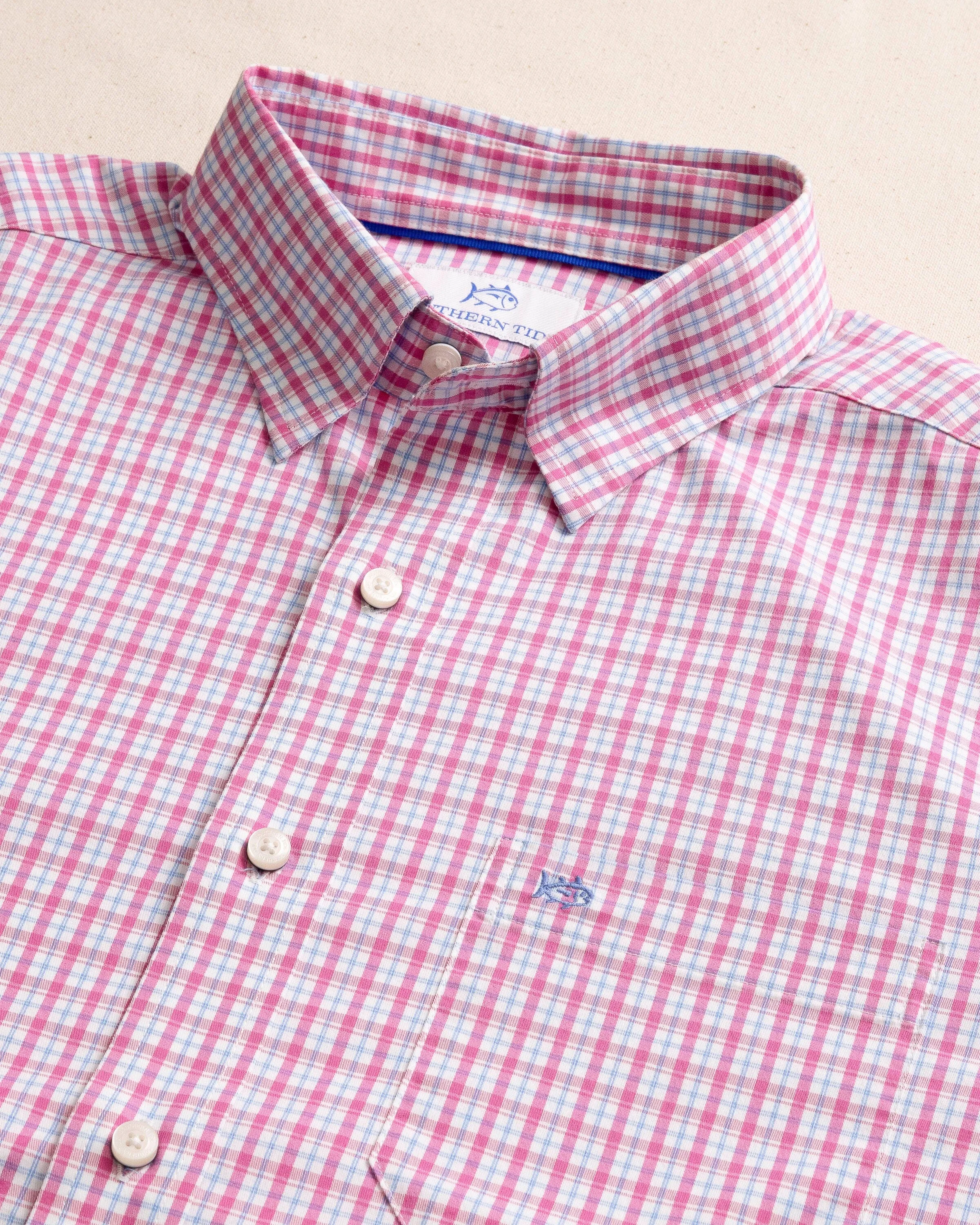 Charleston Broad Creek Plaid Long Sleeve Sport Shirt sold by Southern Tide product image thumbnail 2