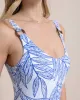 Blue Palms Scoop Neck One-Piece sold by Southern Tide