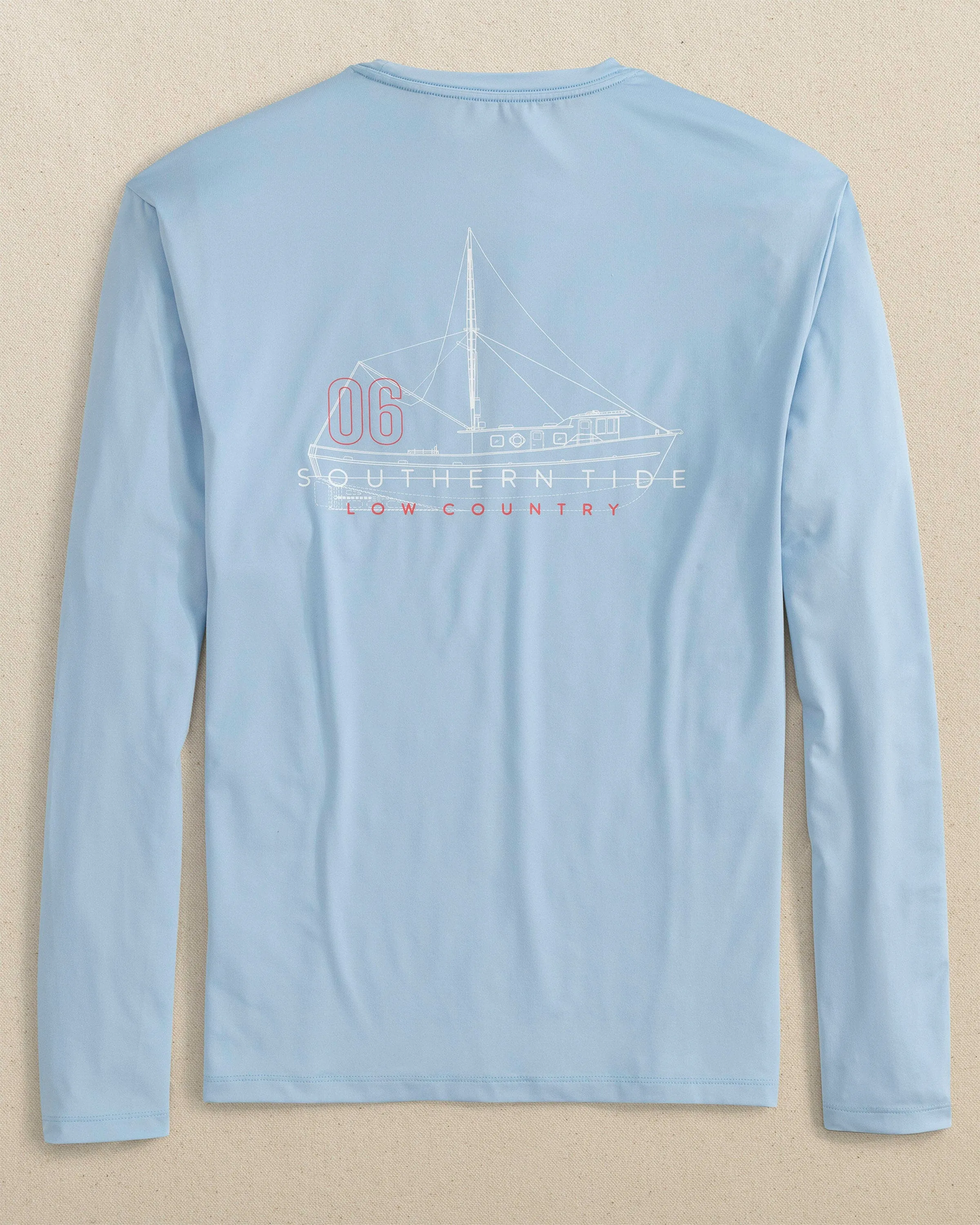 Low Country Est. 06 Long Sleeve Performance T-Shirt sold by Southern Tide