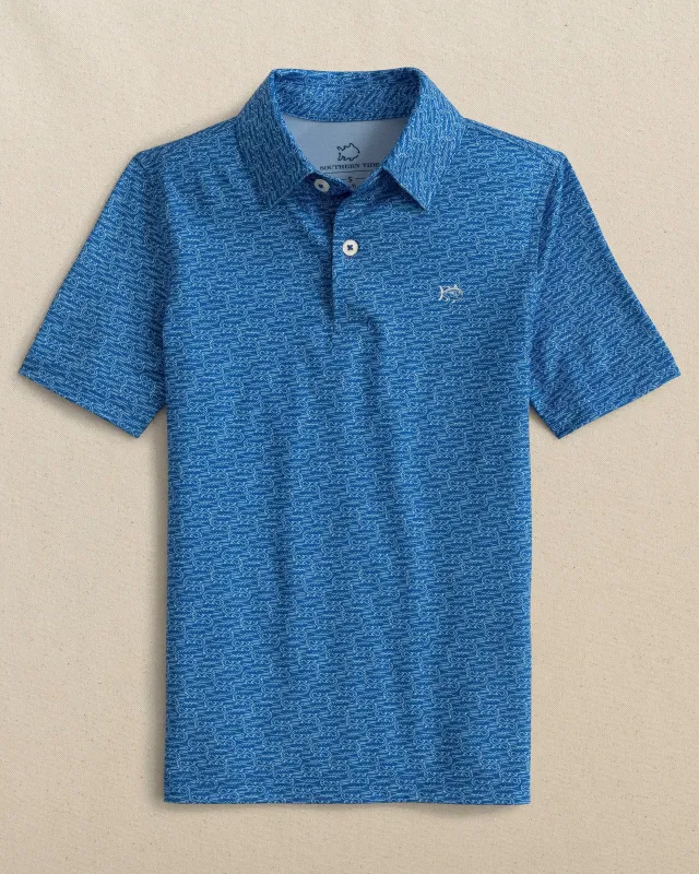 Boys Make It Snappy Performance Polo sold by Southern Tide