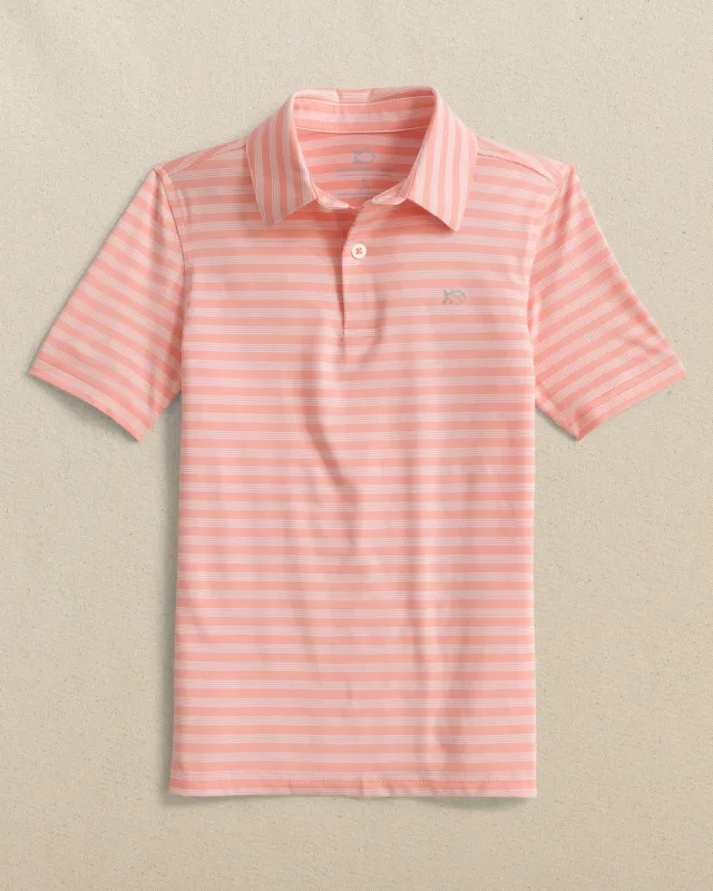 Boys Driver Sevilla Stripe Polo sold by Southern Tide