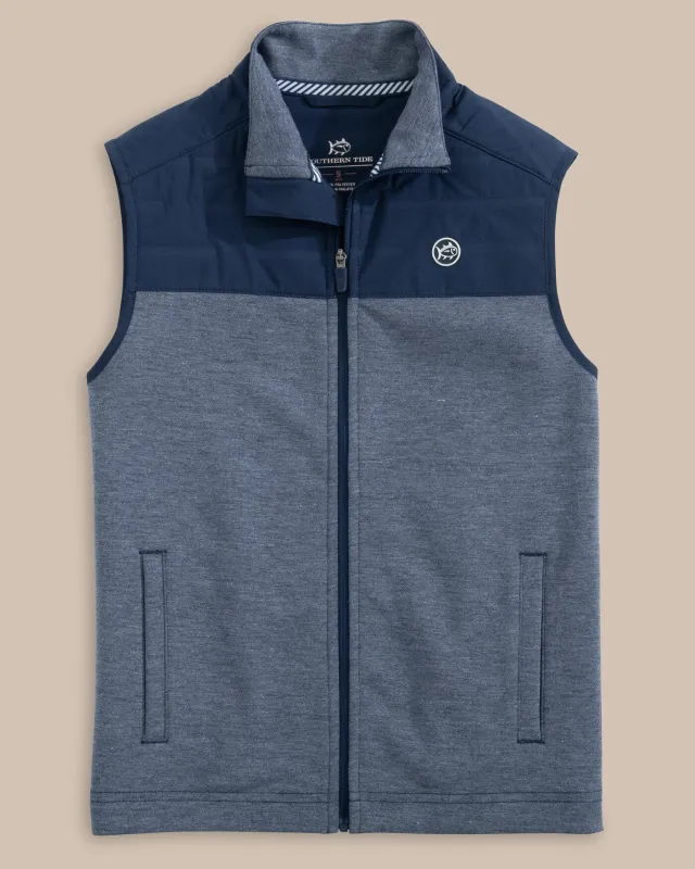 Boys Coligny Quilted Vest made by Southern Tide
