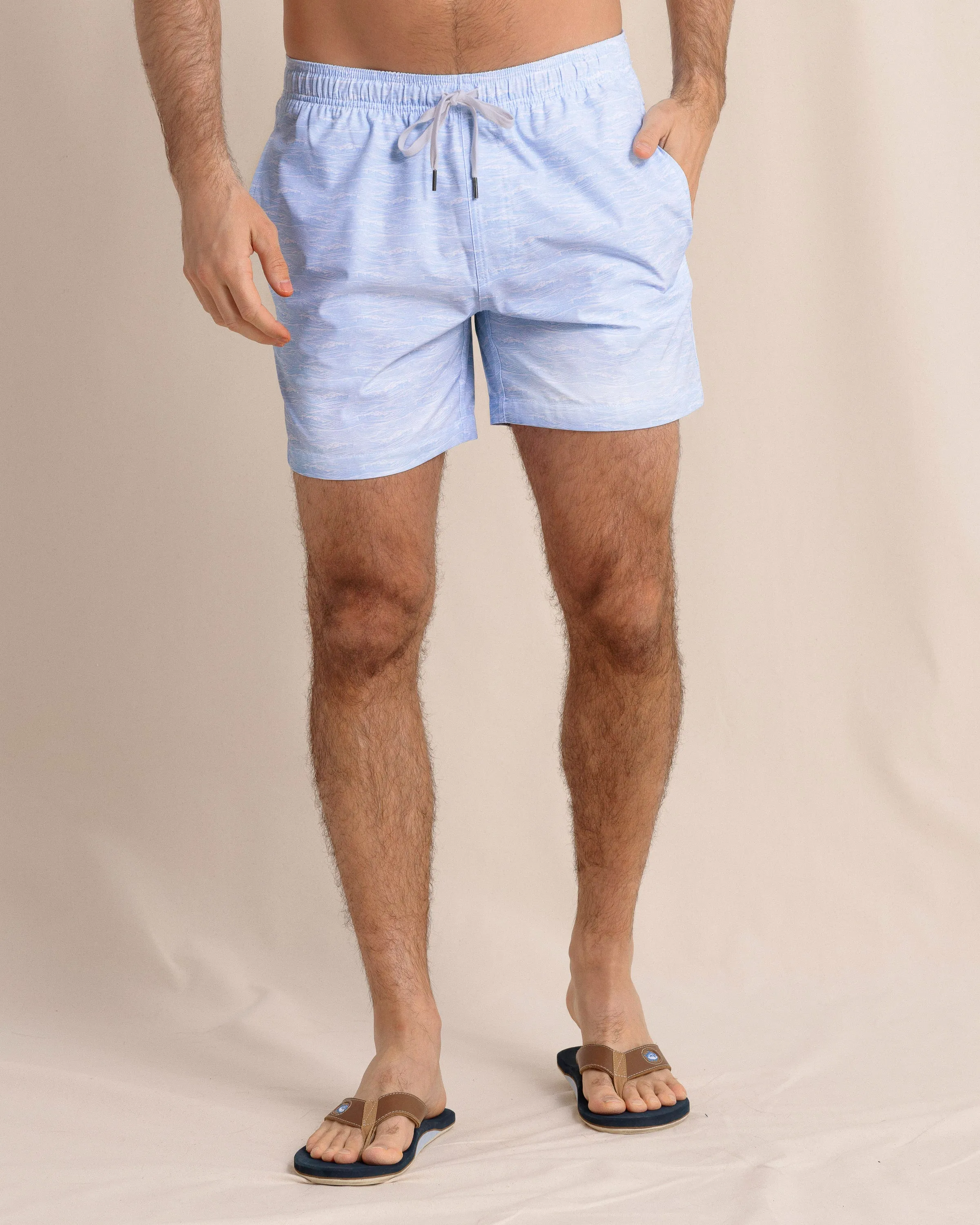 Get In Shipshape Swim Trunk sold by Southern Tide