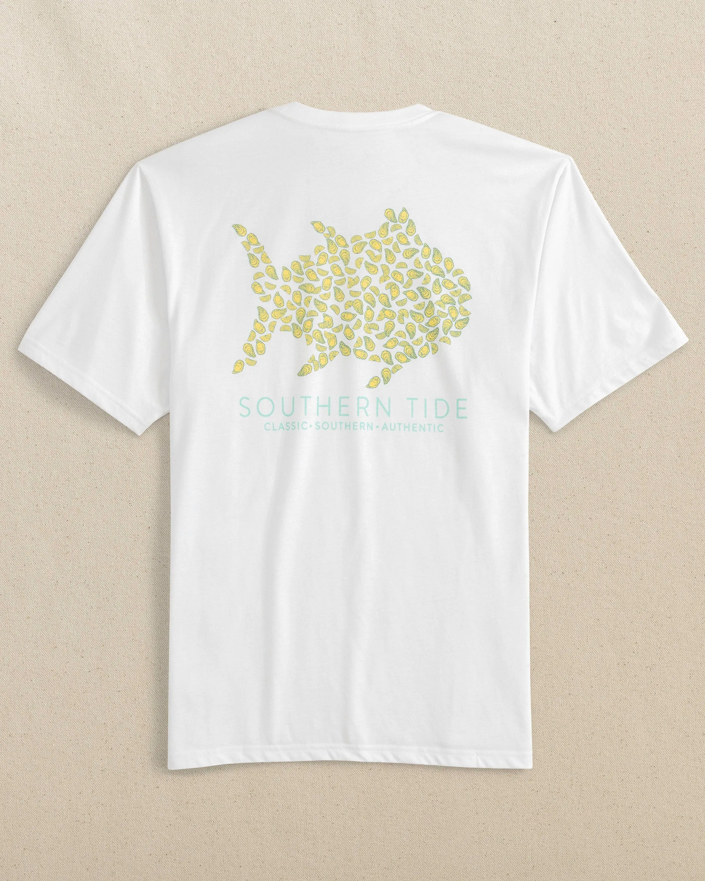 Aw Shucks Short Sleeve T-Shirt sold by Southern Tide