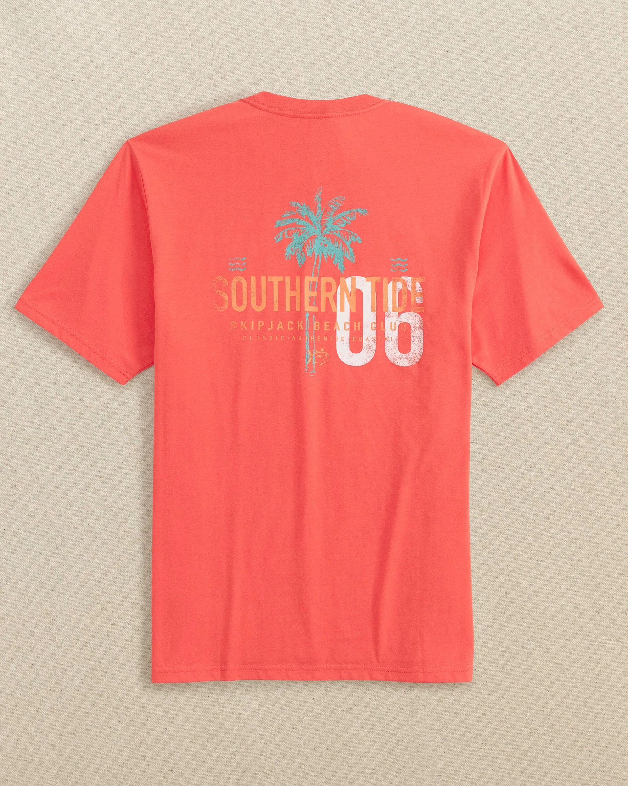 Palm Beach Club Short Sleeve T-Shirt sold by Southern Tide