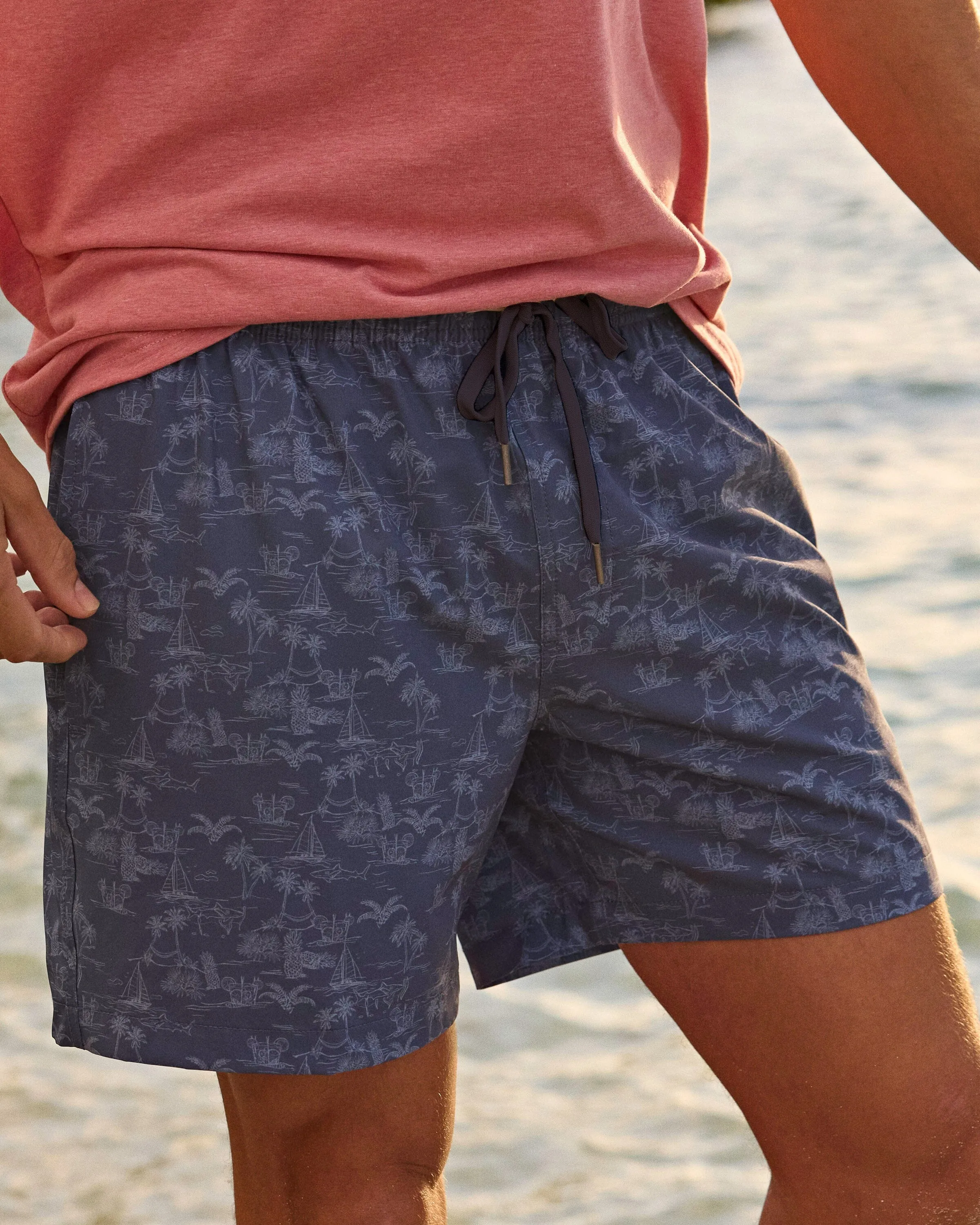 Tide To The Shore Swim Trunk sold by Southern Tide