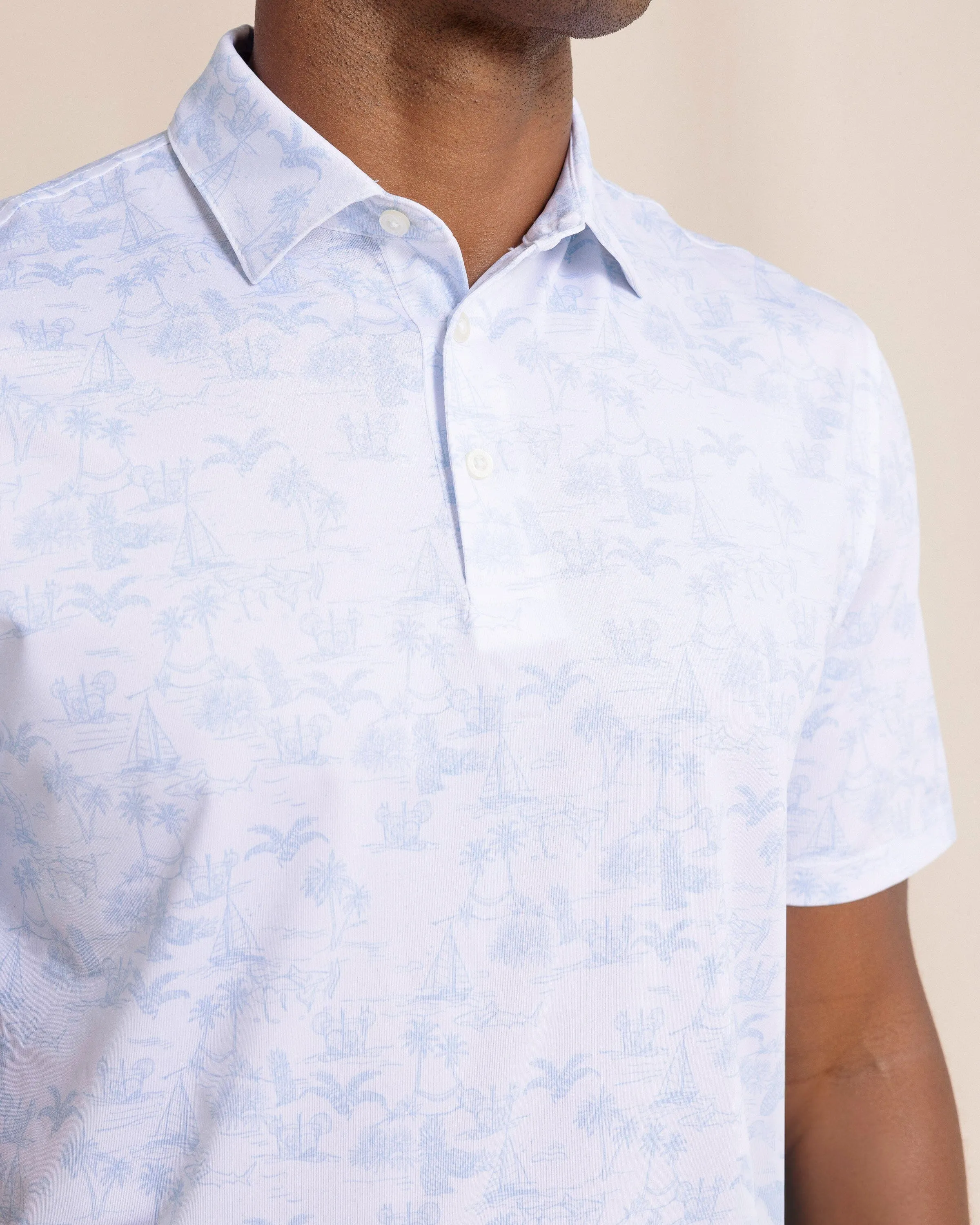 Driver Tide To The Shore Polo sold by Southern Tide product image thumbnail 2
