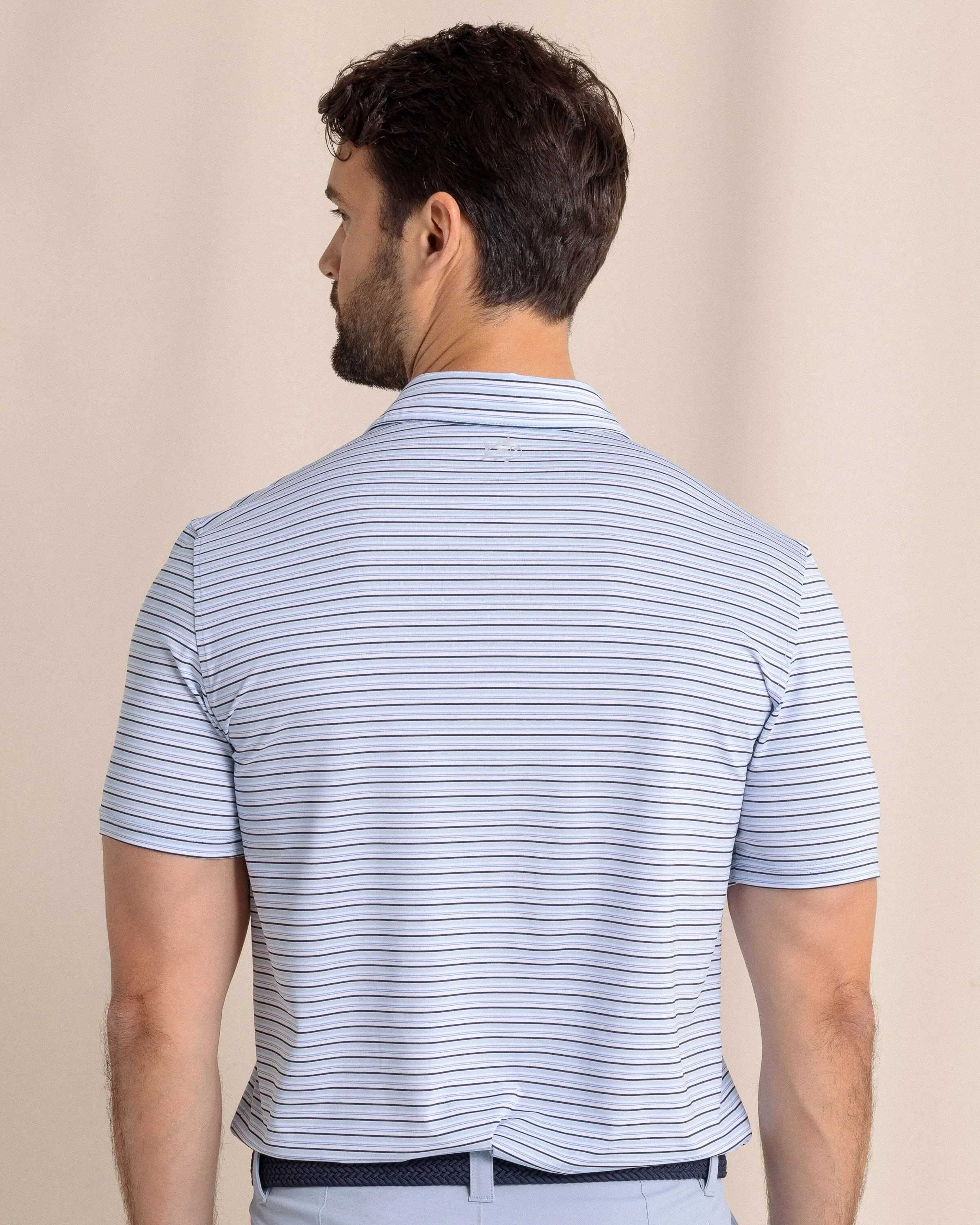 Driver Oyster Creek Stripe Polo sold by Southern Tide product image thumbnail 5