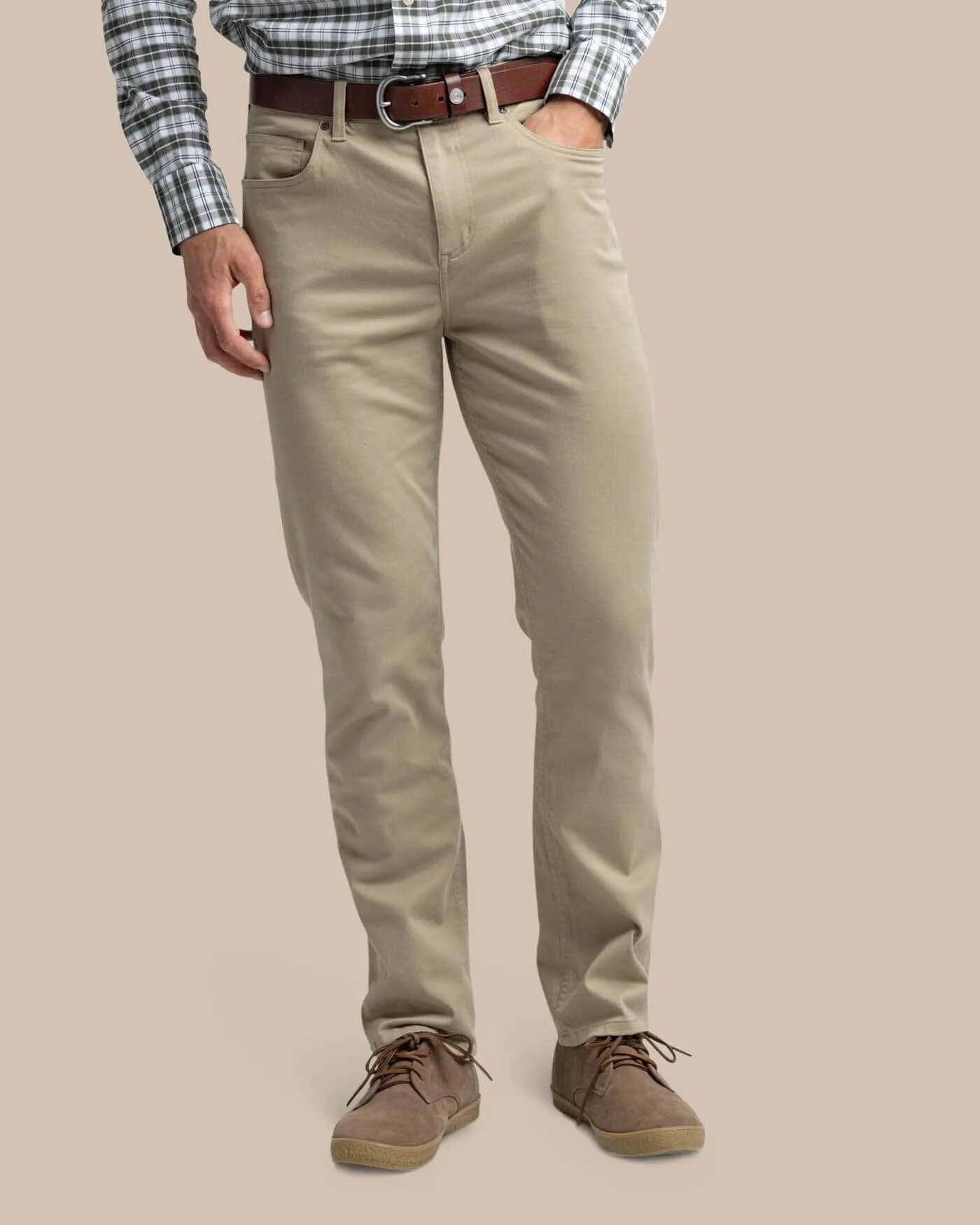 Sullivan Five Pocket Pant - Sandstone Khaki sold by Southern Tide